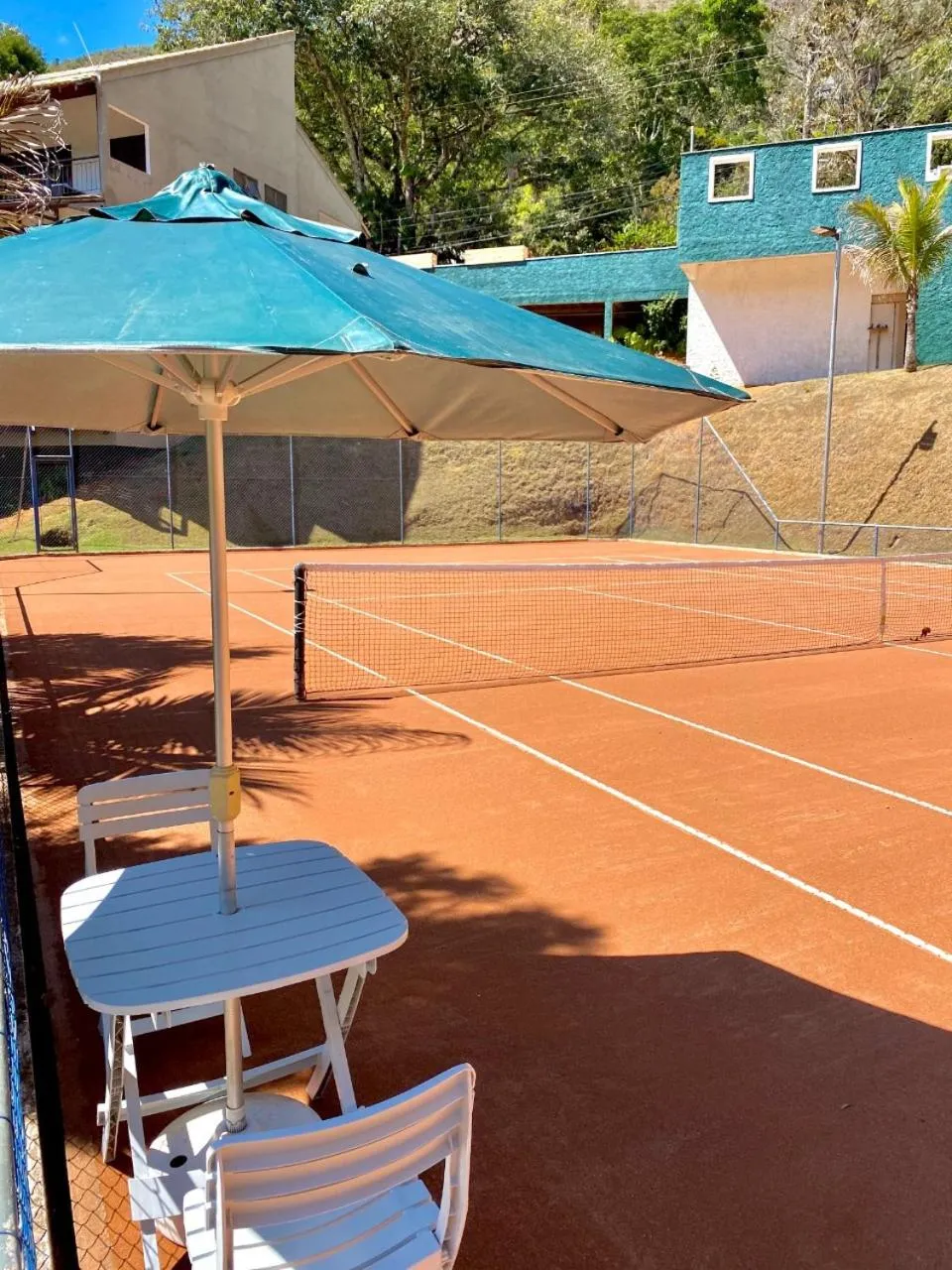 Tennis court in Pousada Golf Village