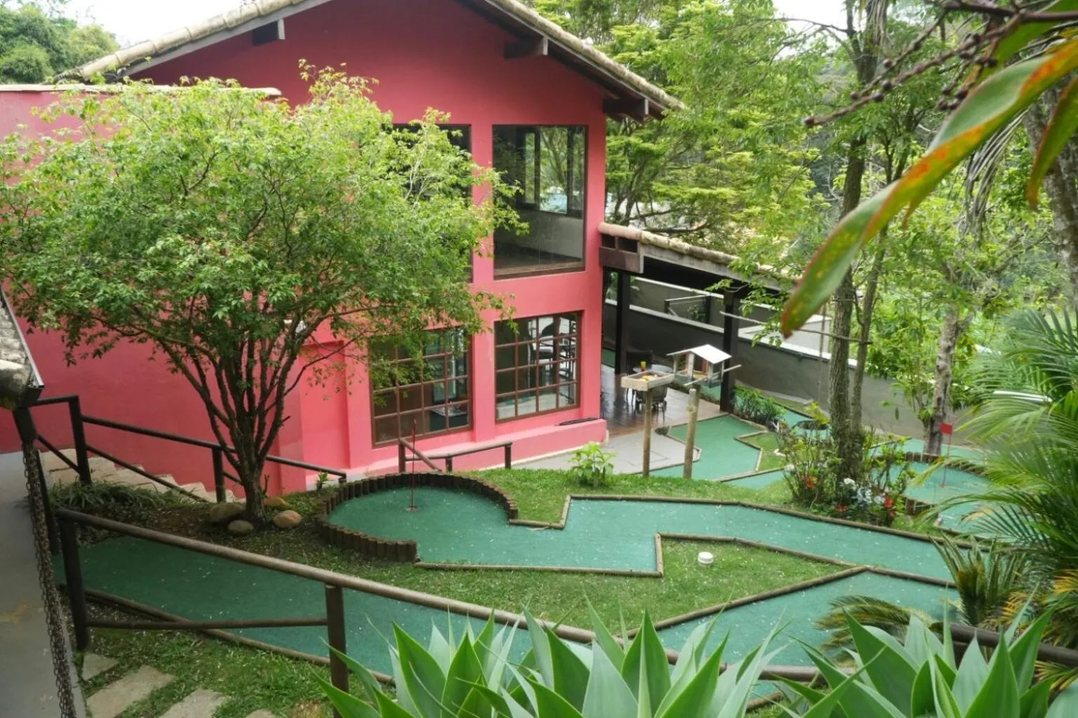 Garden view in Pousada Golf Village
