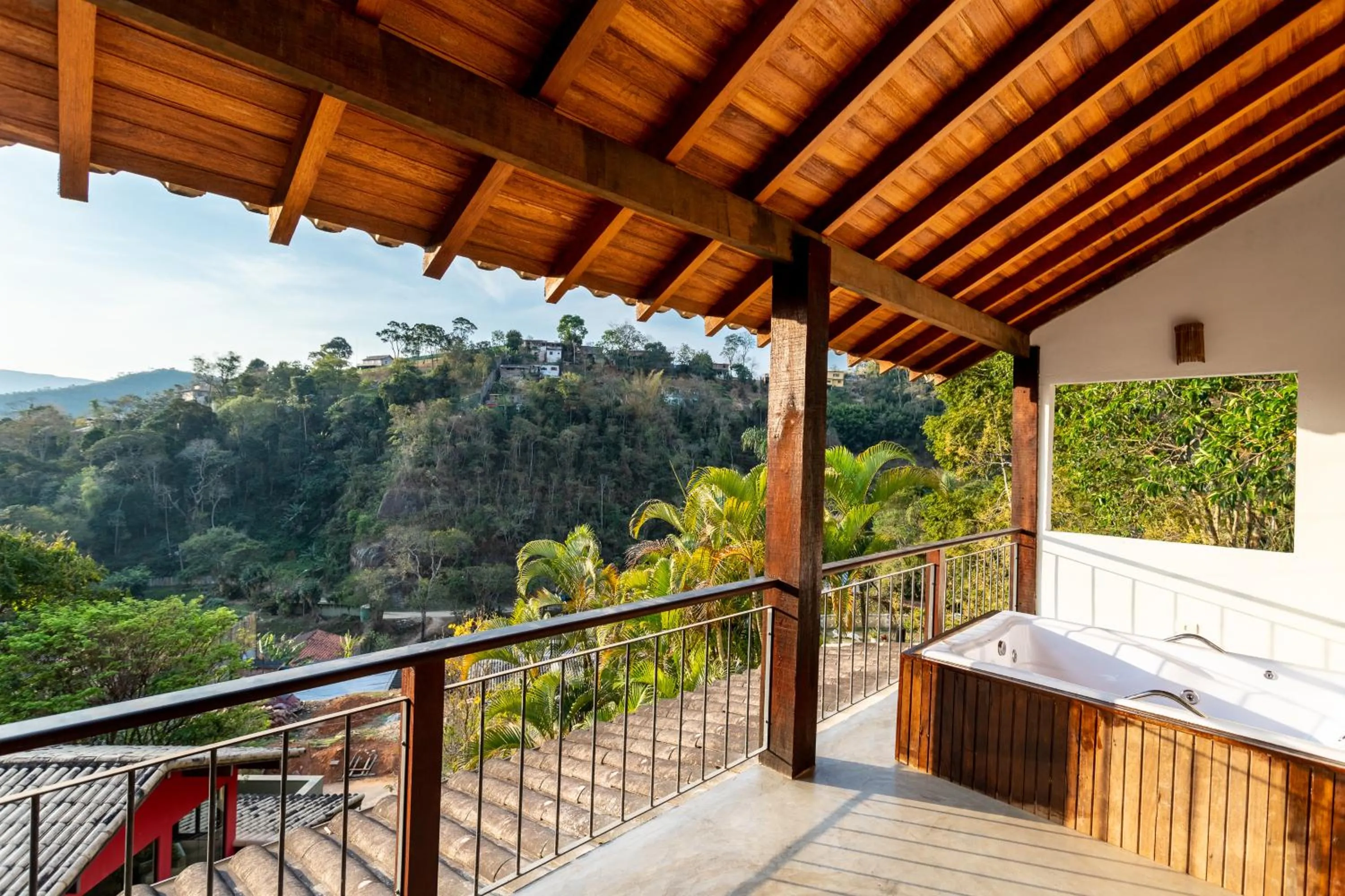 Inner courtyard view in Pousada Golf Village