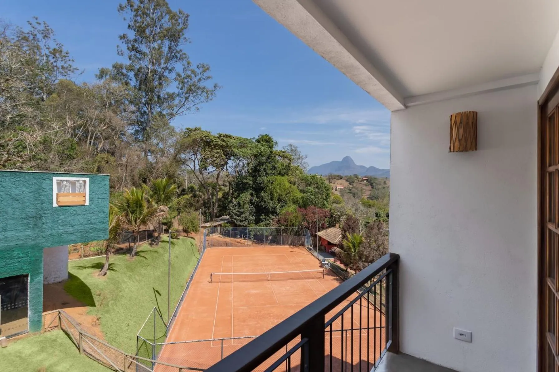 Inner courtyard view in Pousada Golf Village