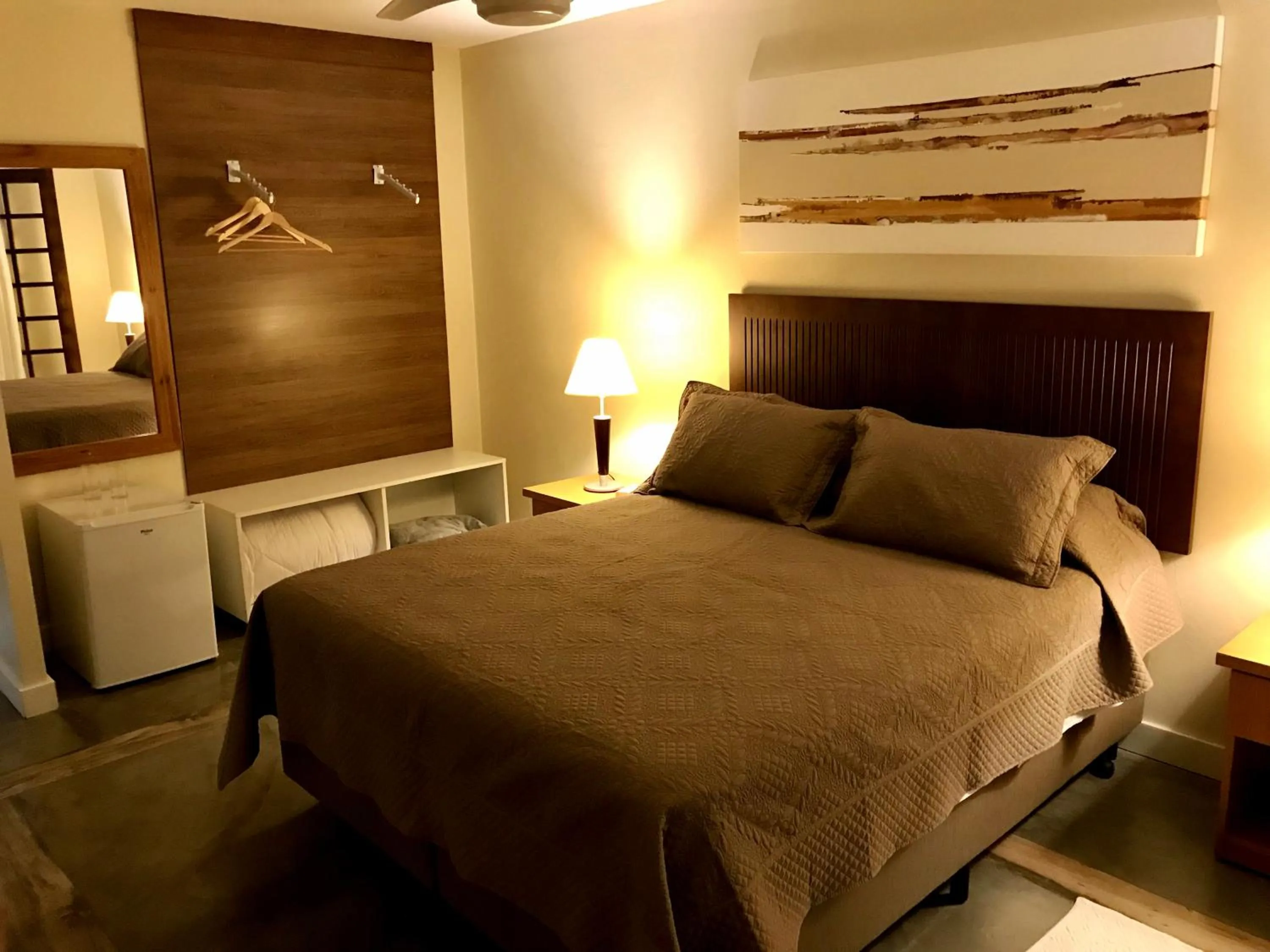 Bedroom, Bed in Pousada Golf Village