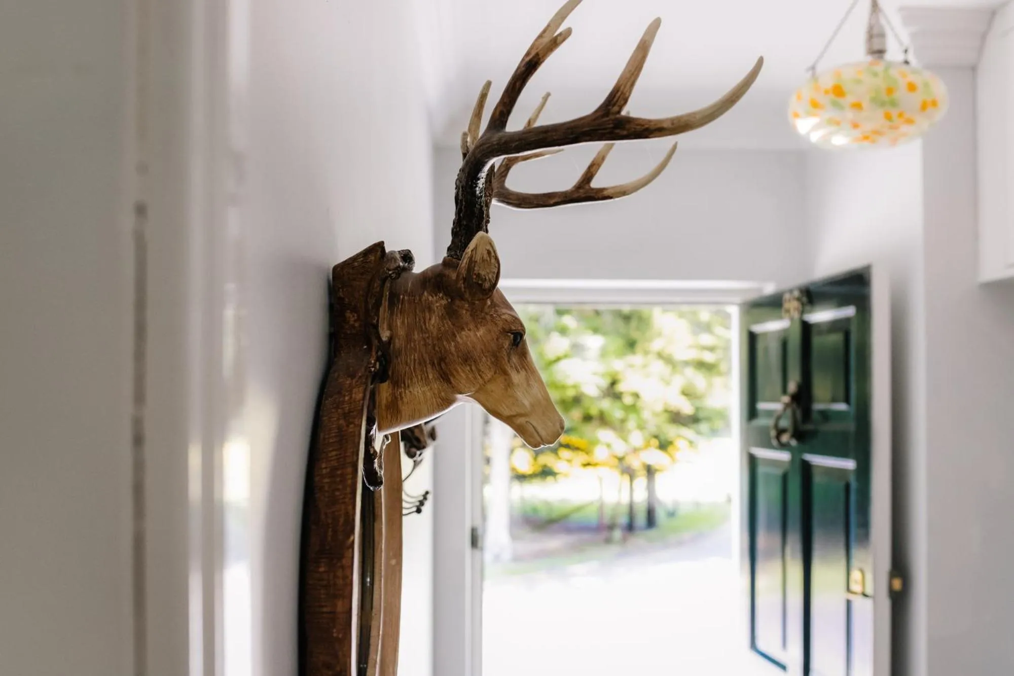 Lobby or reception in Brookhall Cottages