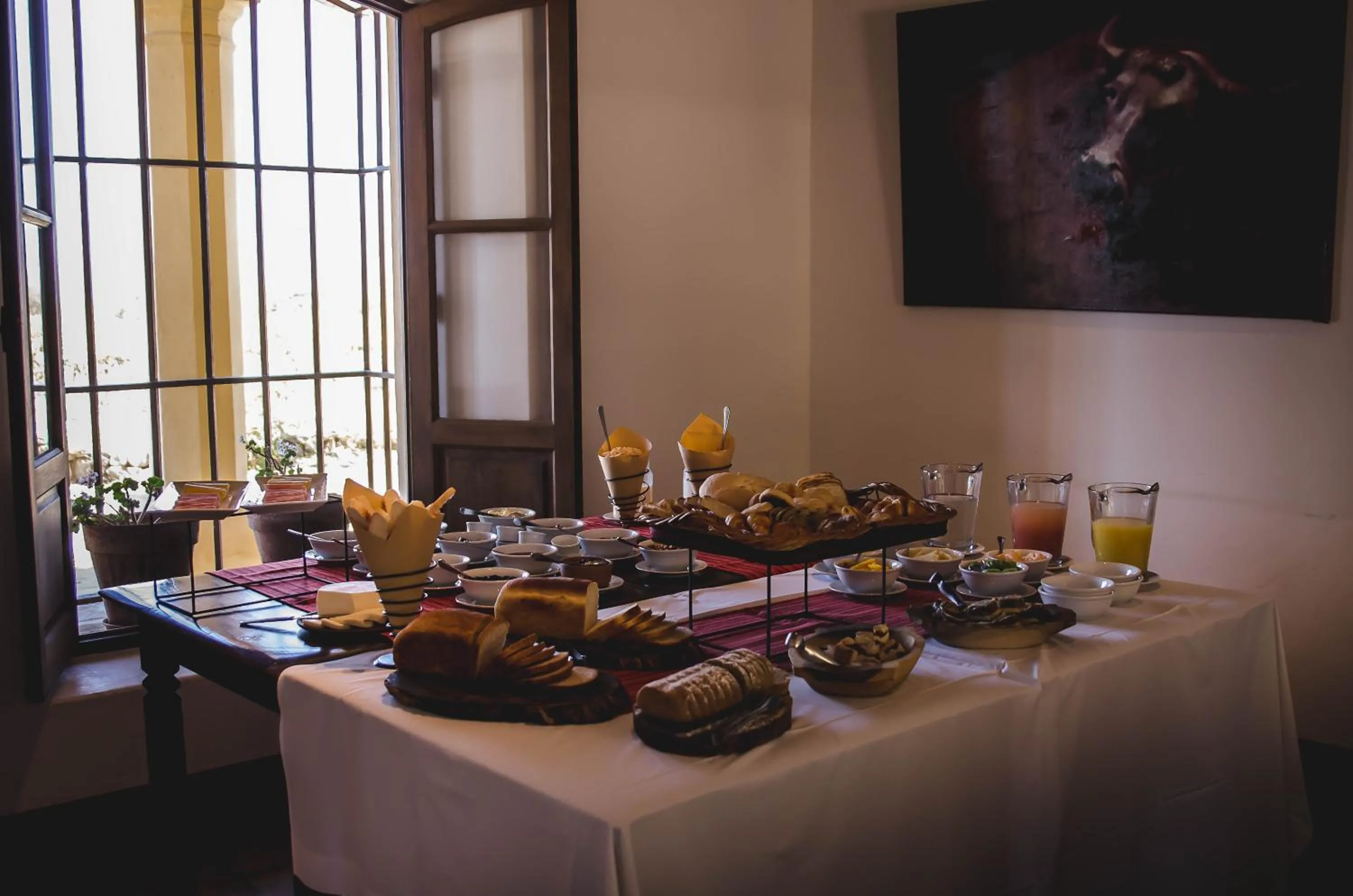 Buffet breakfast in Altalaluna Hotel Boutique & Spa