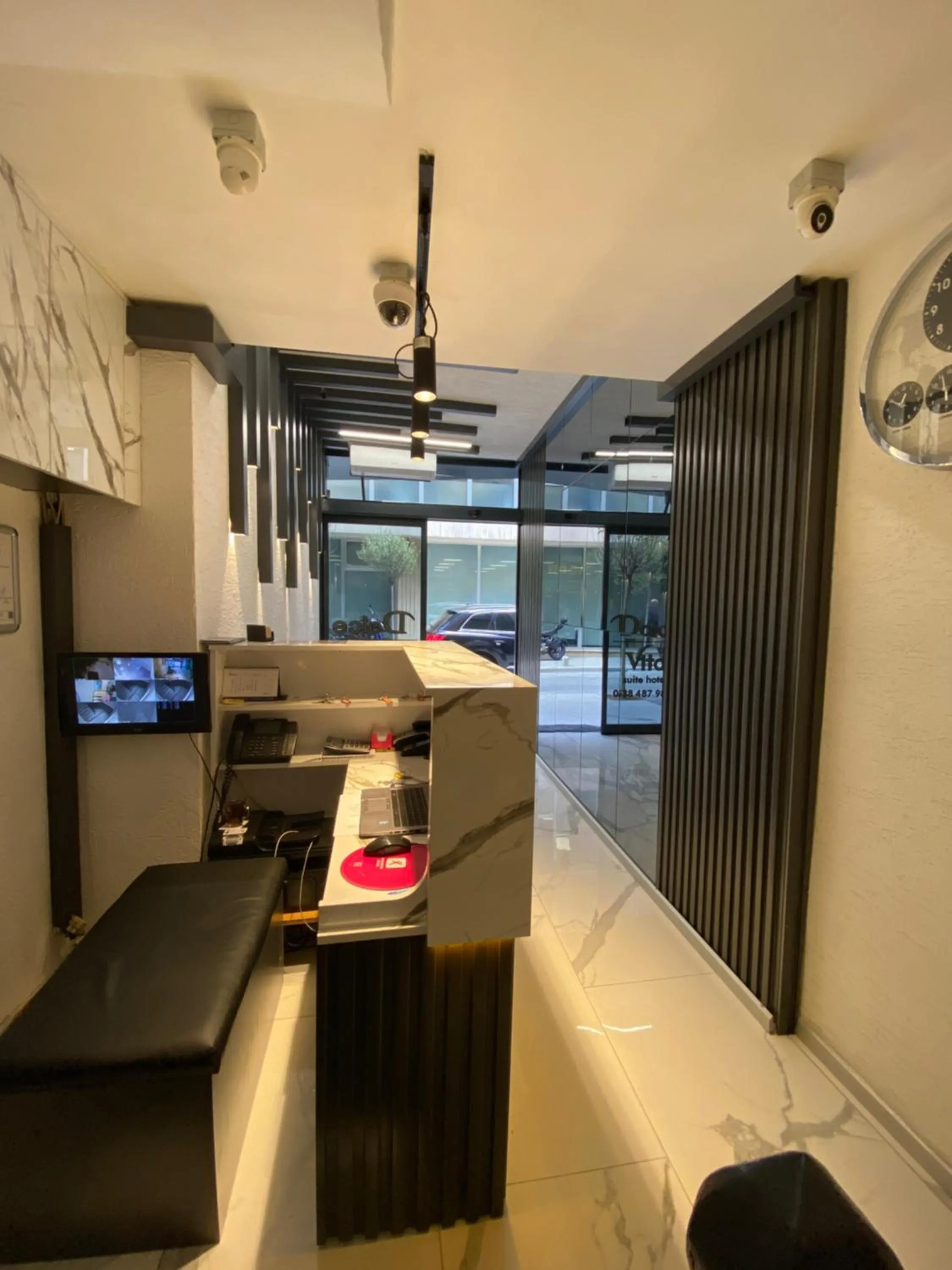 Facade/entrance in Dolce Vita Suite Hotel