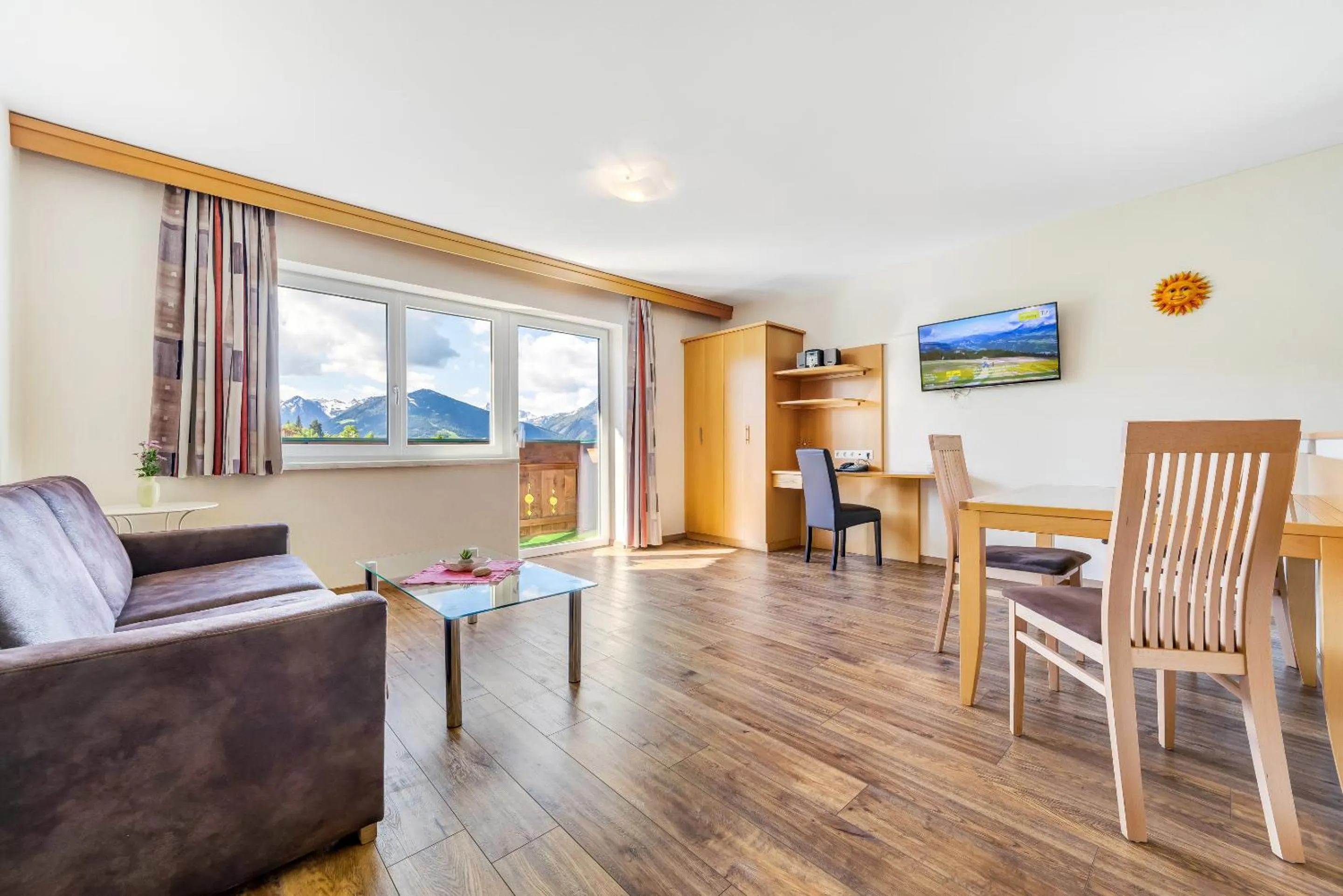 Living room in Aparthotel Sunrise