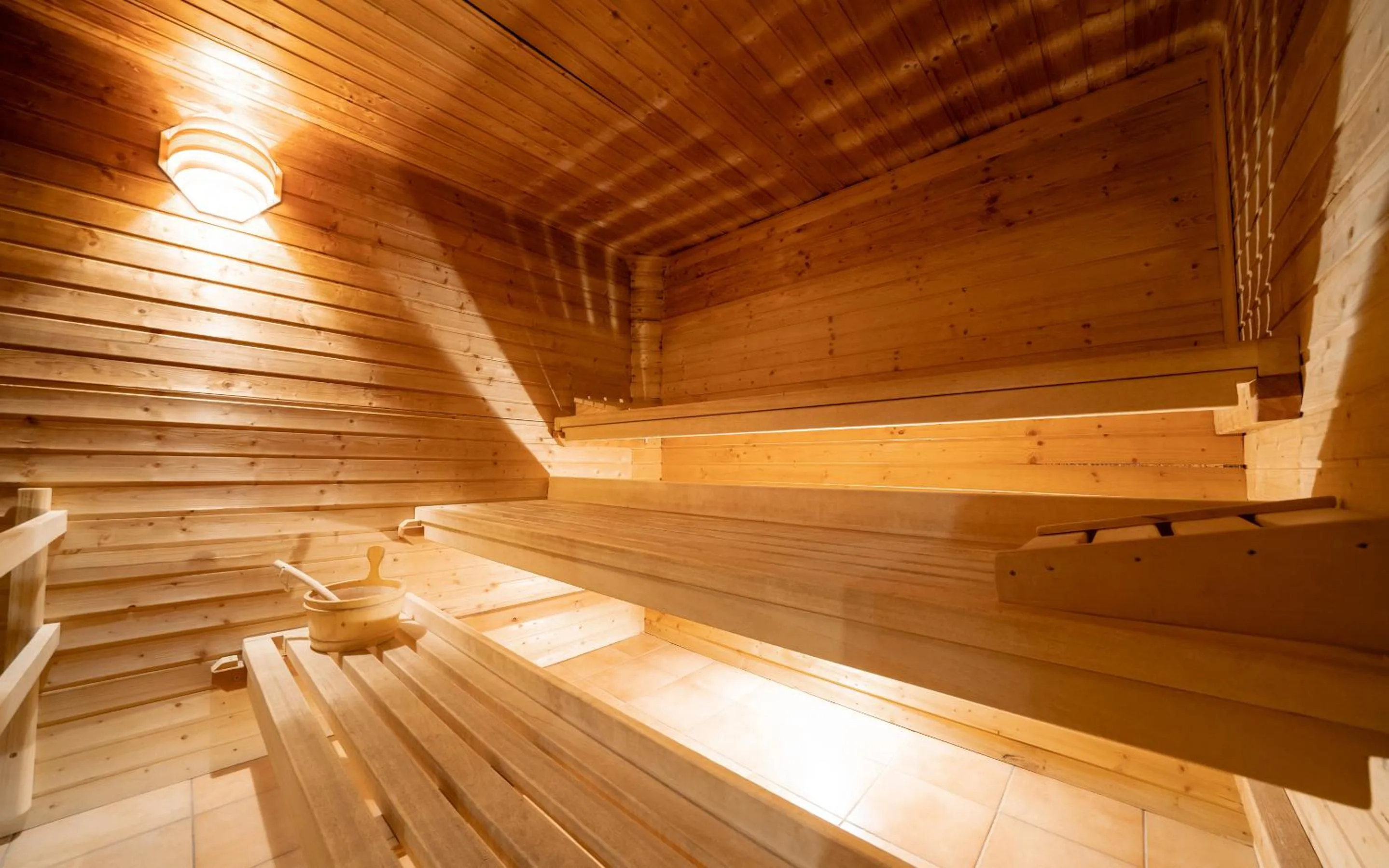Sauna in Aparthotel Sunrise