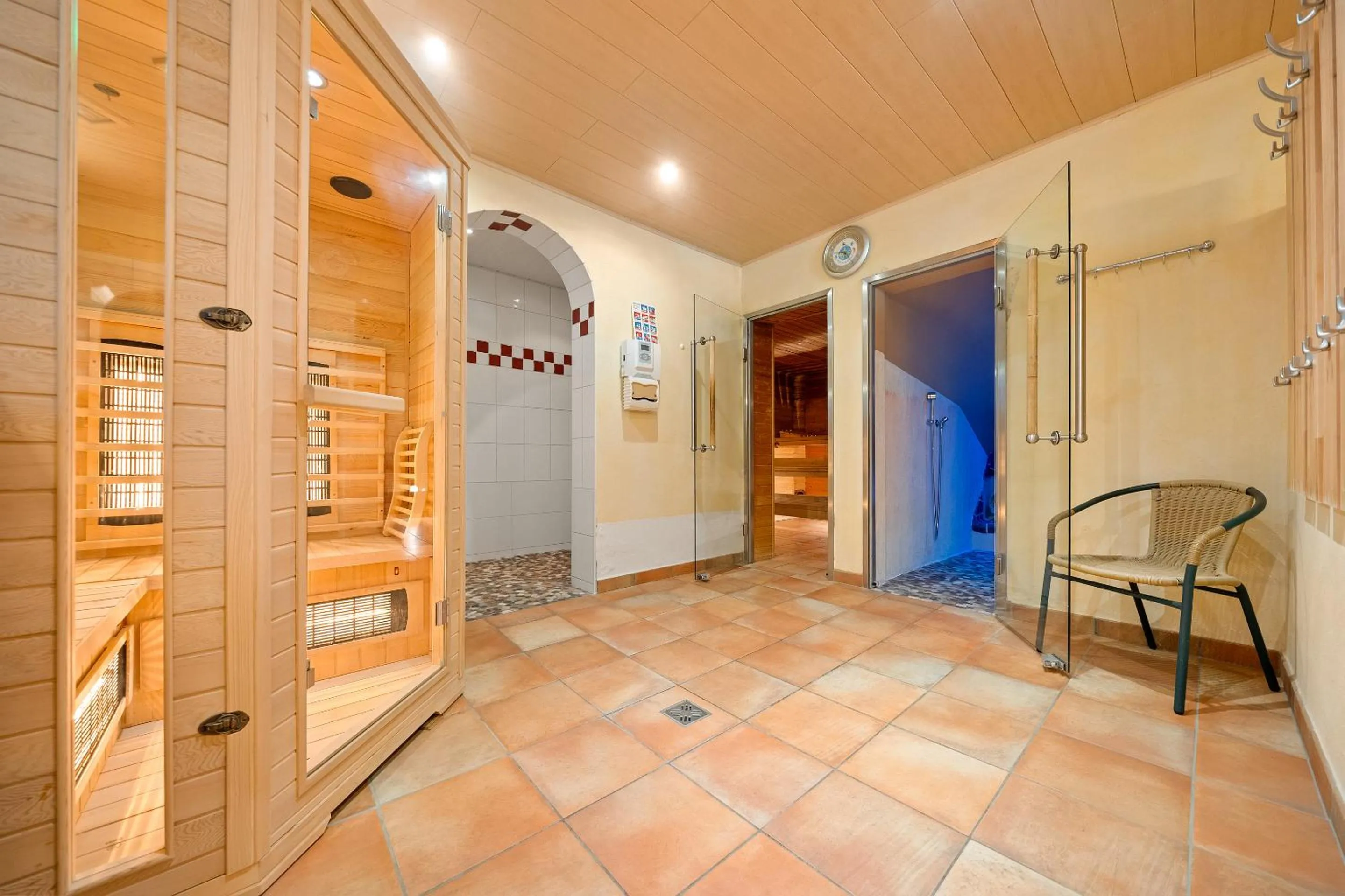 Sauna in Aparthotel Sunrise