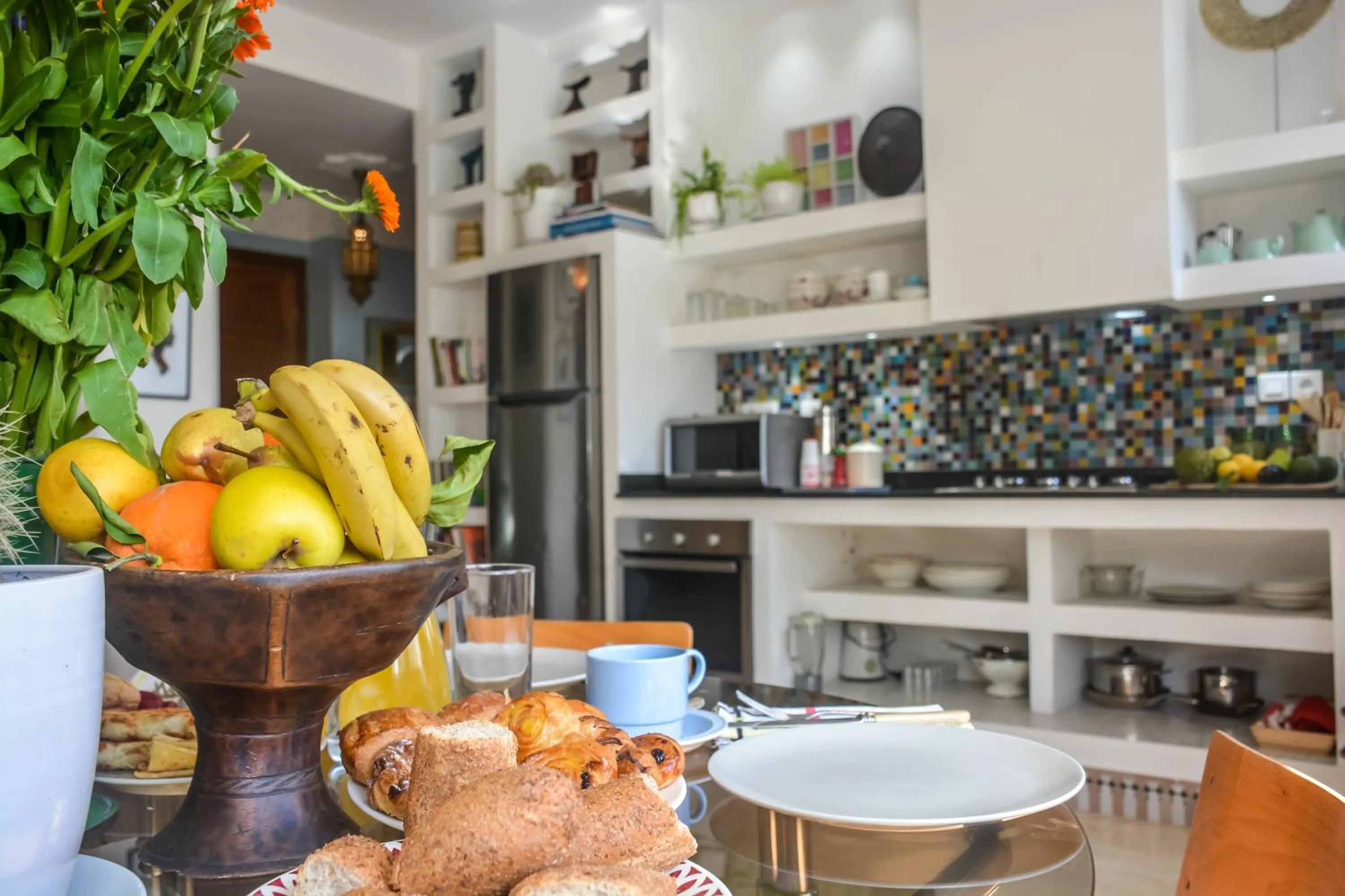 Appartement moderne moroccan/African décoration