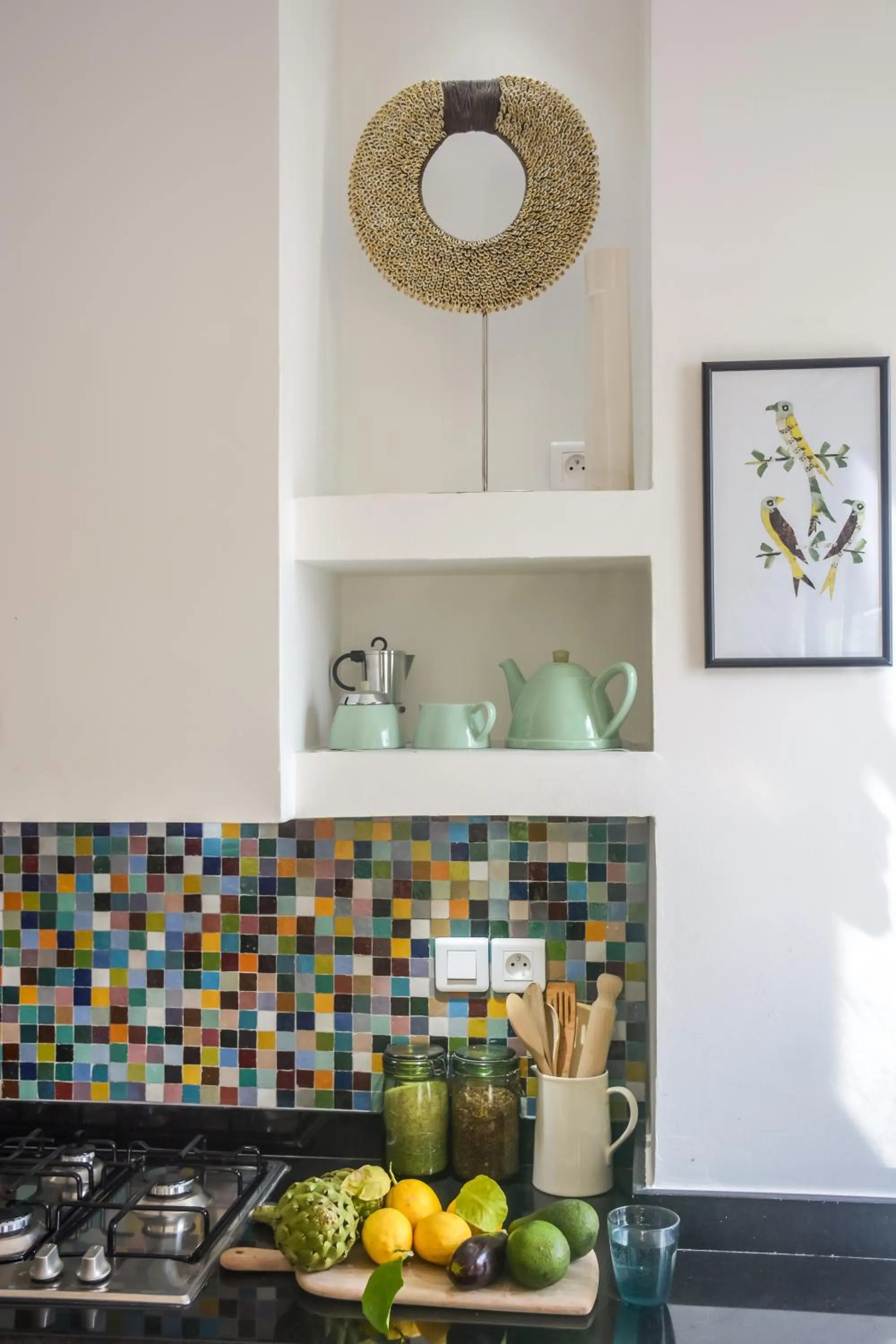 Appartement moderne moroccan/African décoration