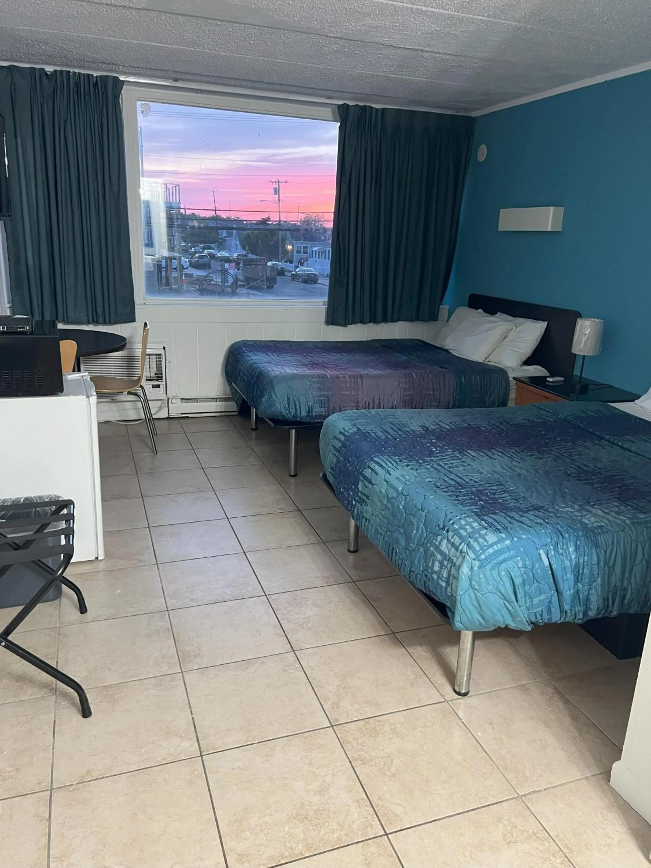 Bed in AIRE Hotel North Beach Jersey Shore