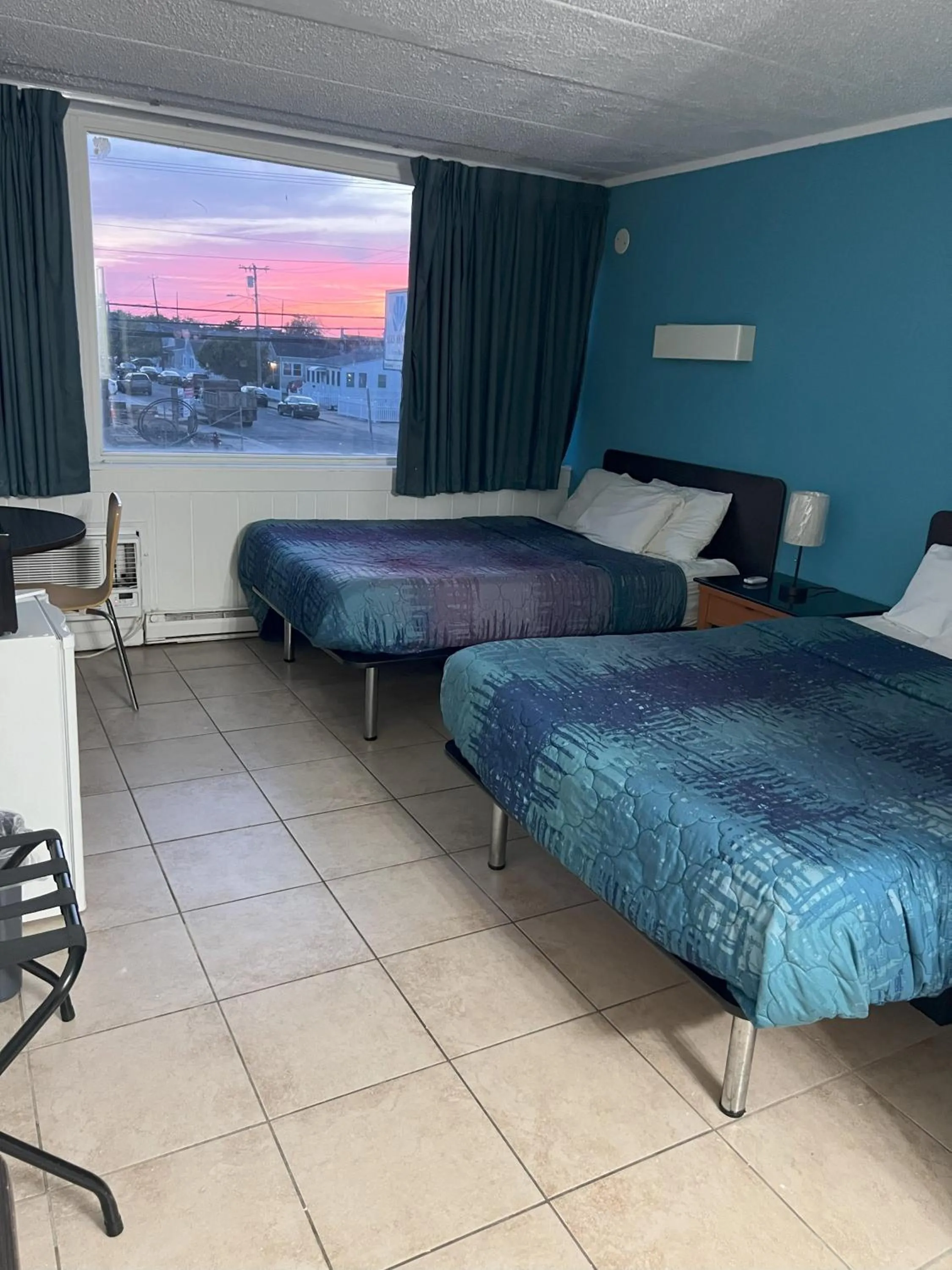 Bed in AIRE Hotel North Beach Jersey Shore