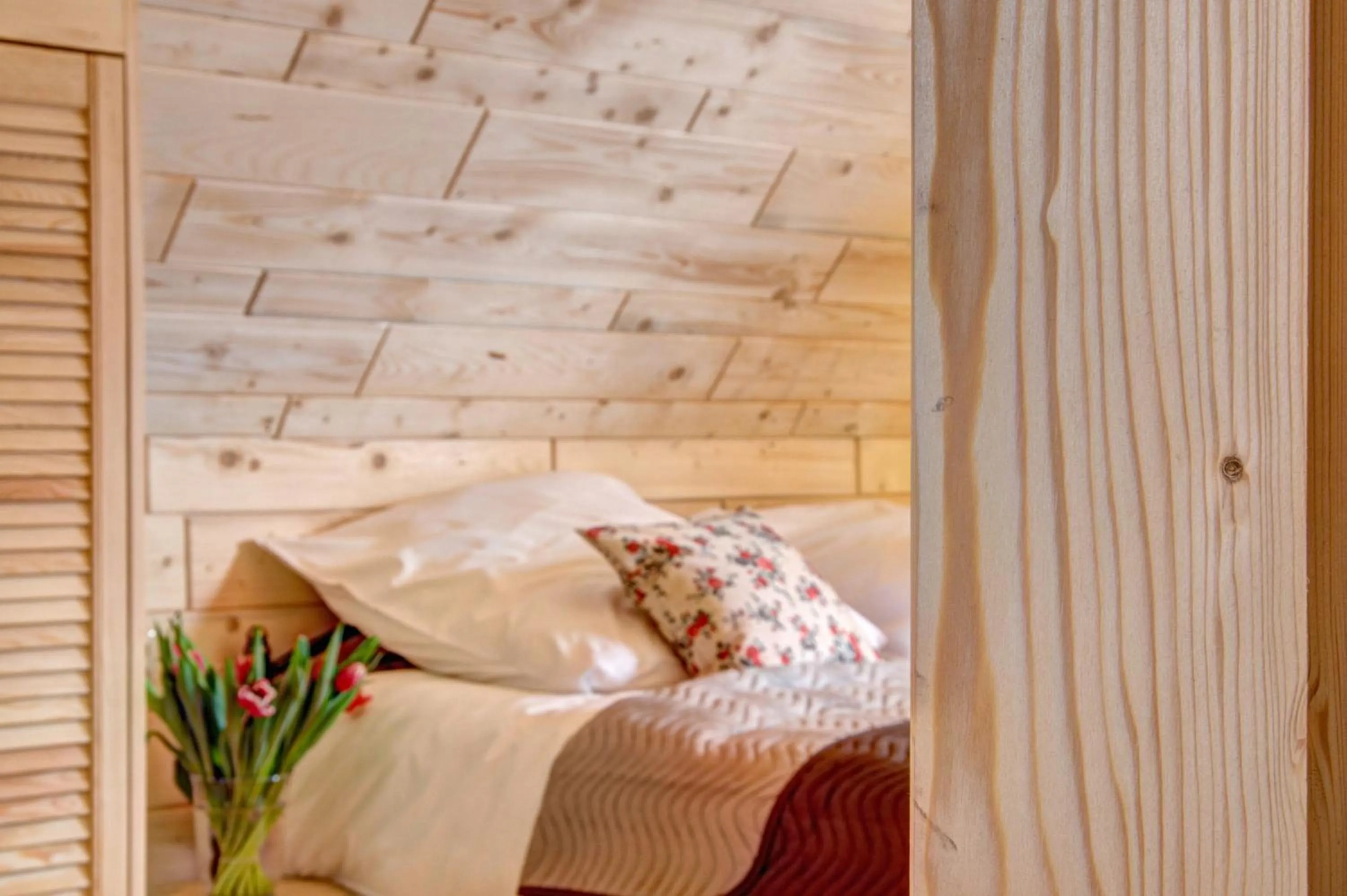 Bedroom, Bed in Karczogród