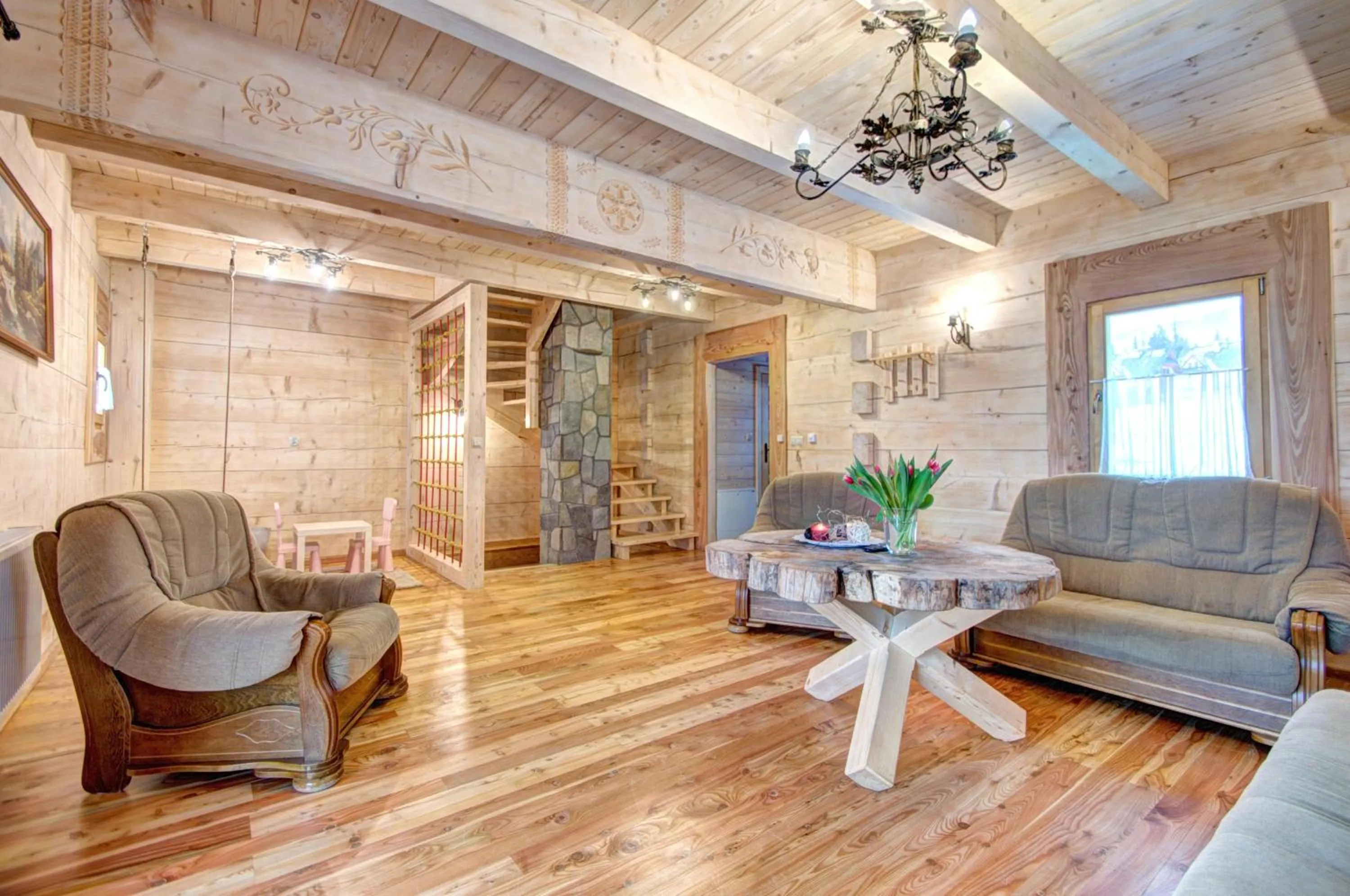 Living room in Karczogród