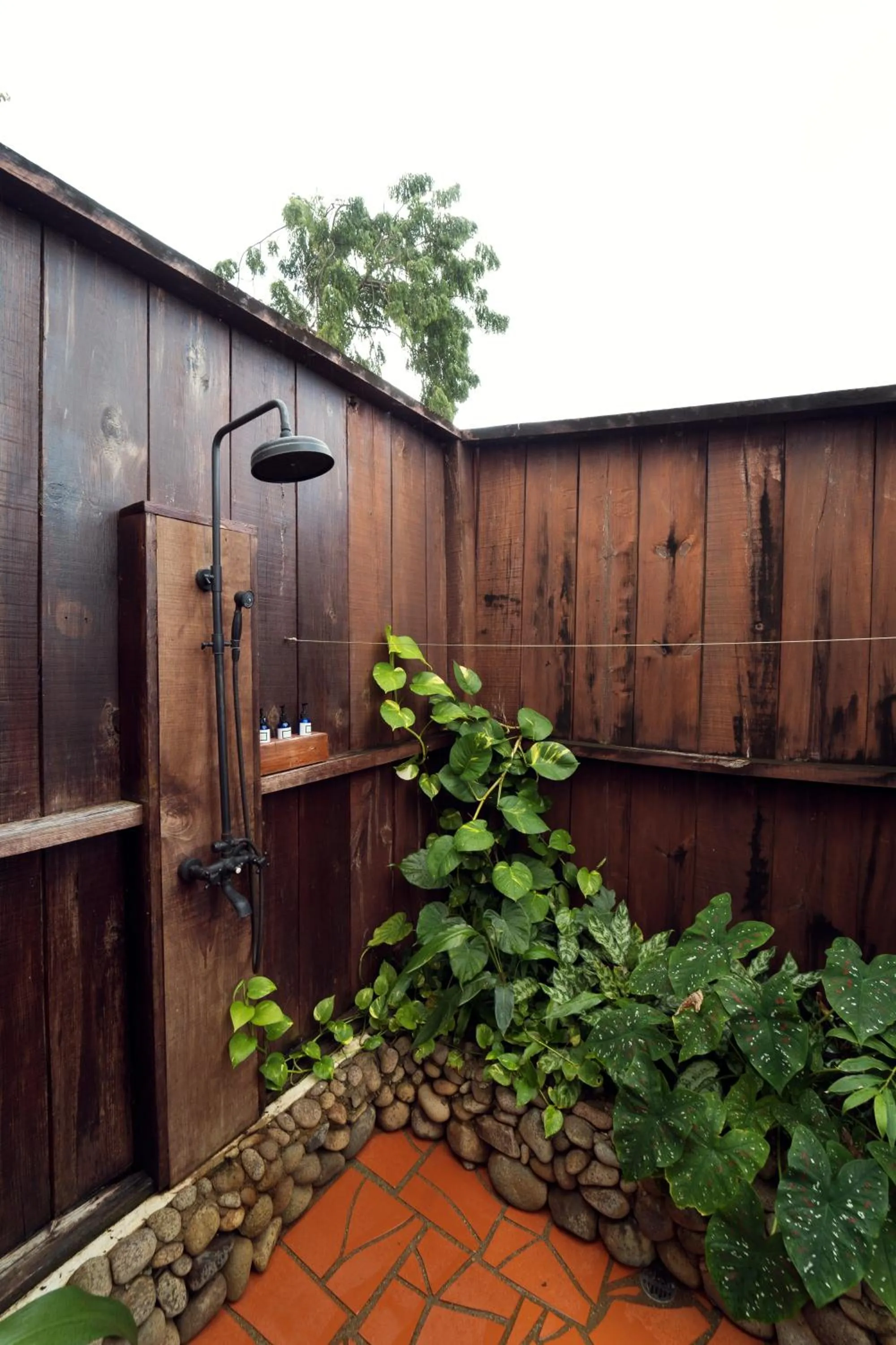 Shower in Ti Kaye Resort & Spa