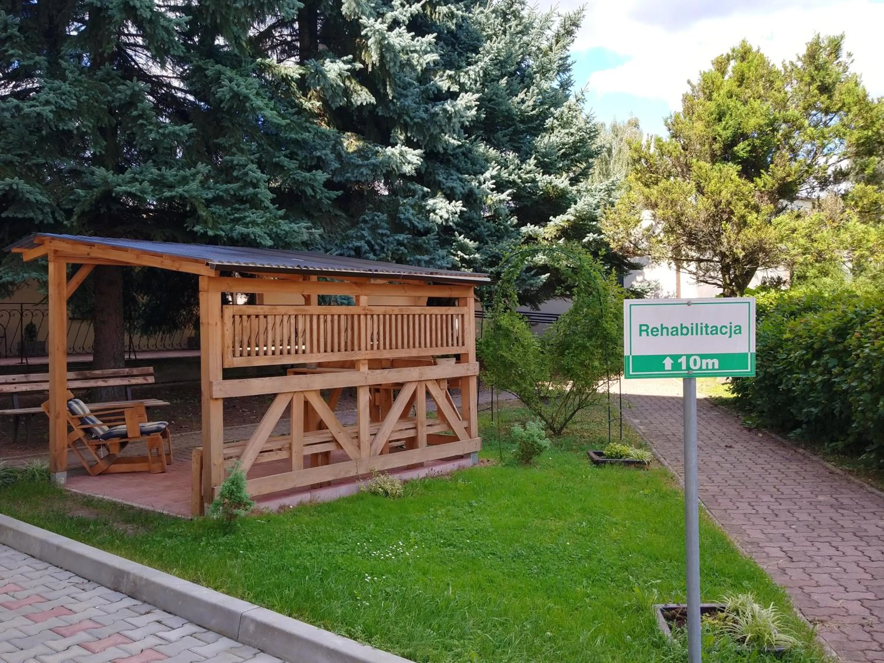 Garden in Dom Turysty SALUS