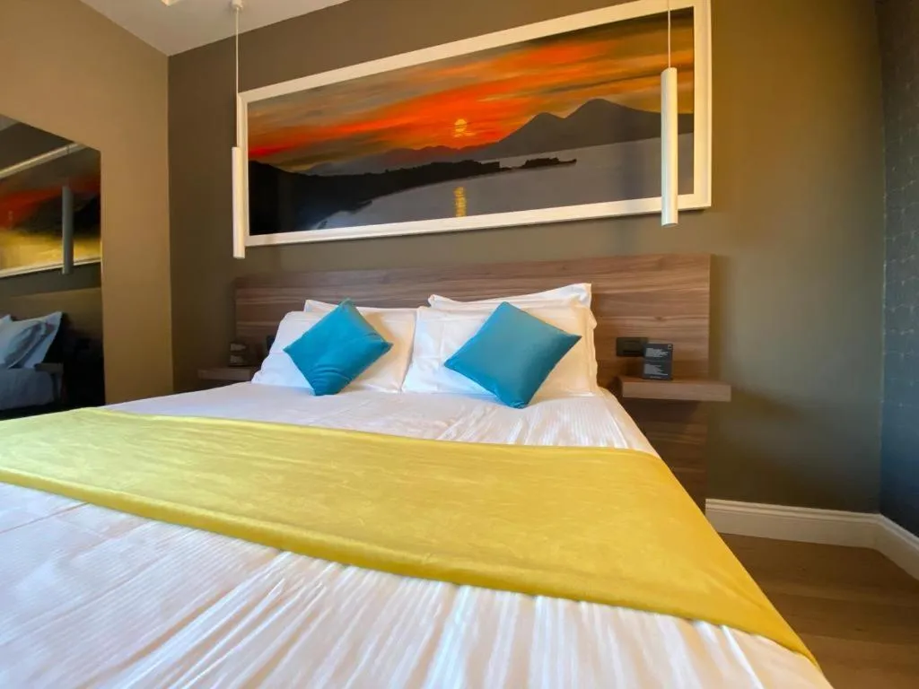 Bed in 7th Floor Suite