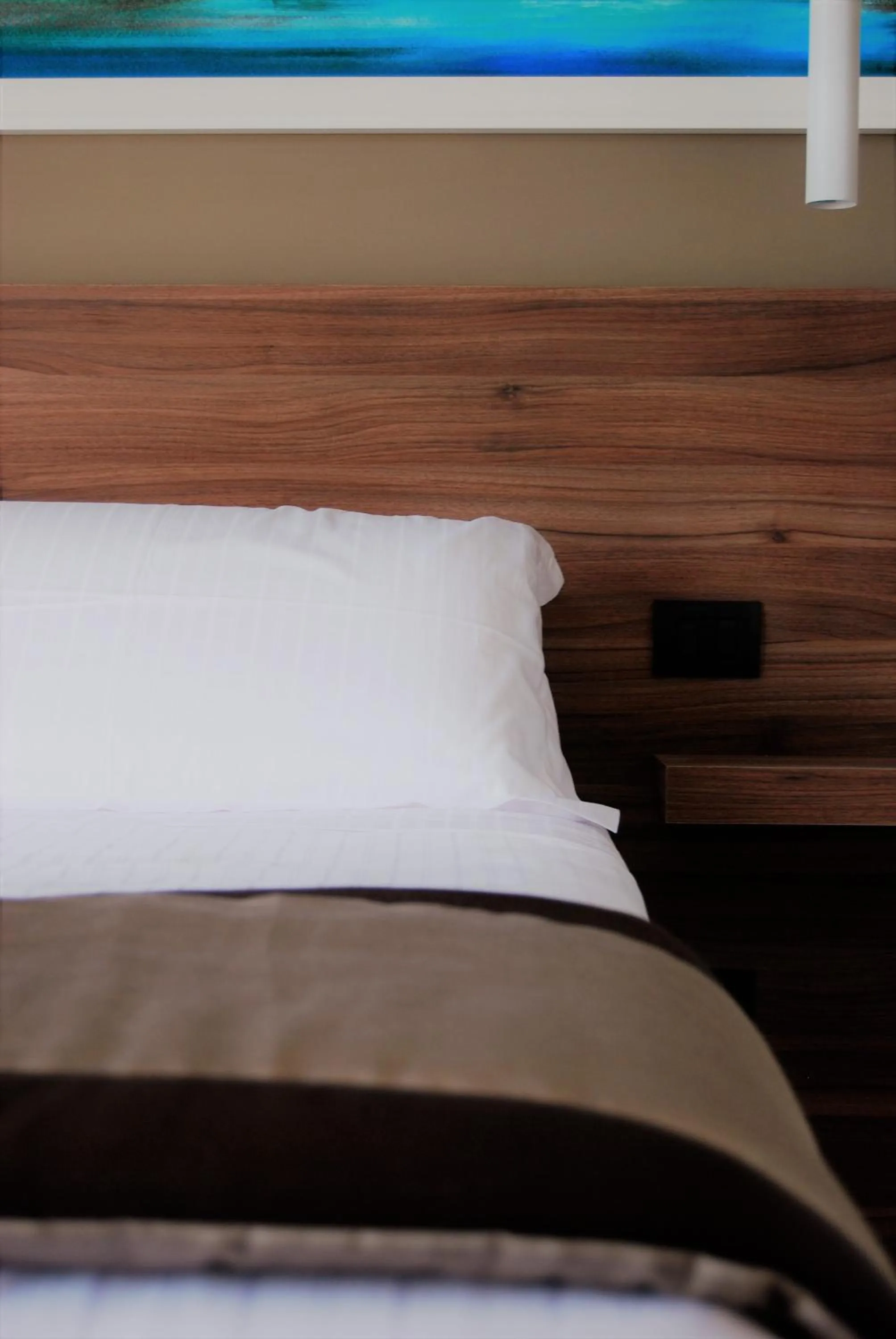 Bed in 7th Floor Suite