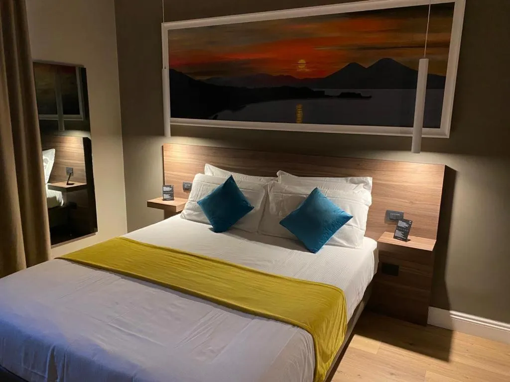 Bed in 7th Floor Suite