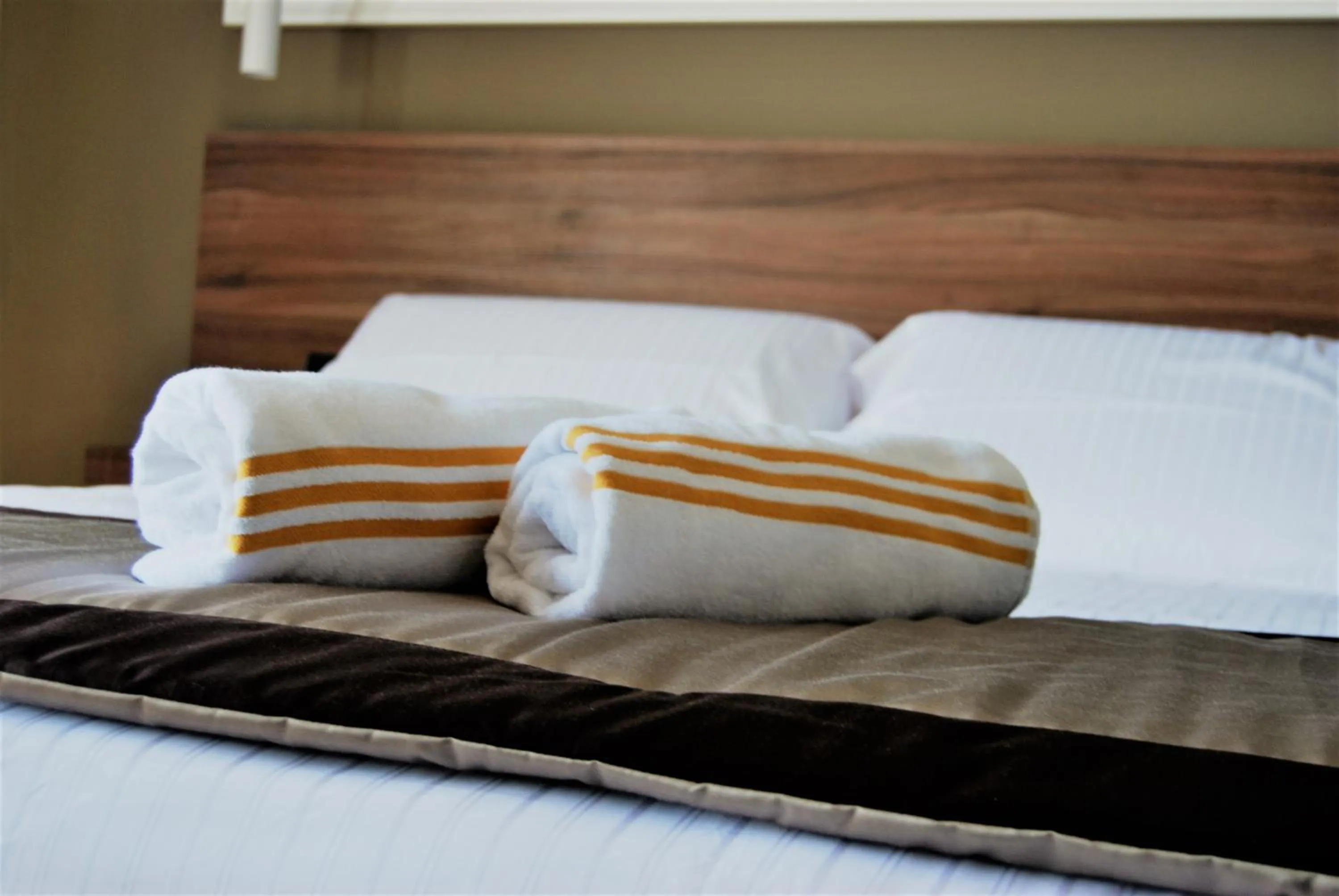 Bed in 7th Floor Suite