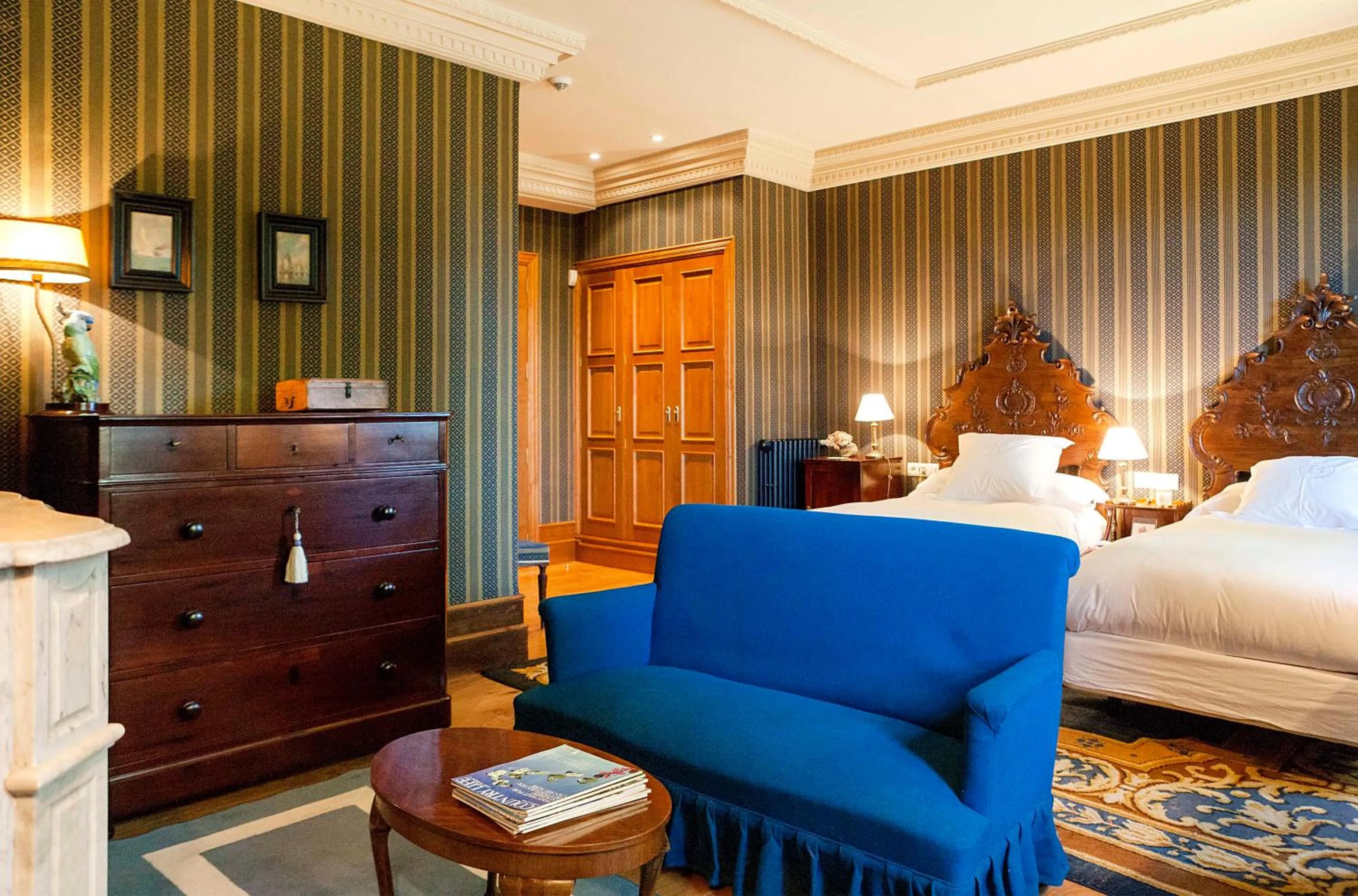 Bed in Pazo de Brandeso & Country Club