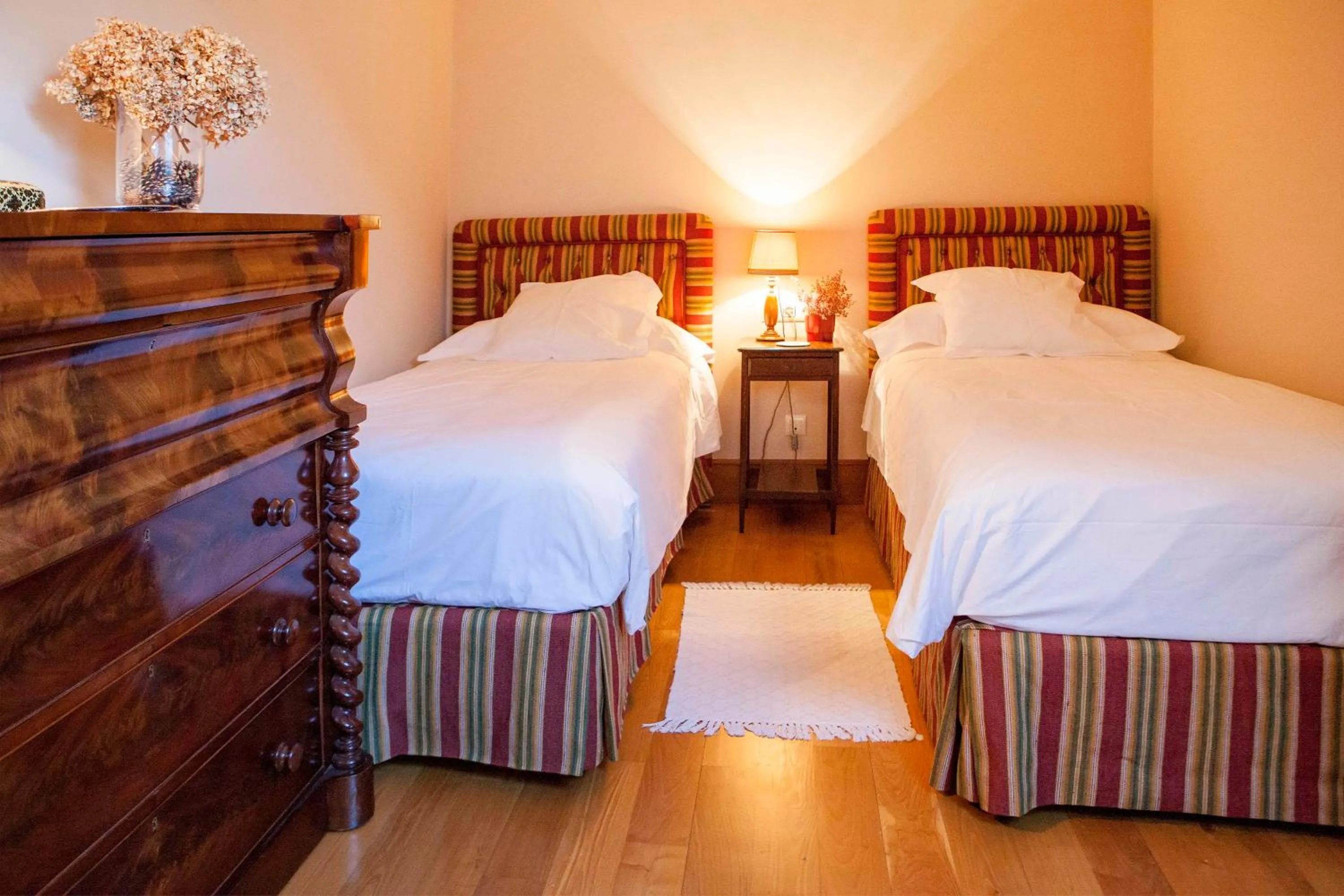 Bed in Pazo de Brandeso & Country Club