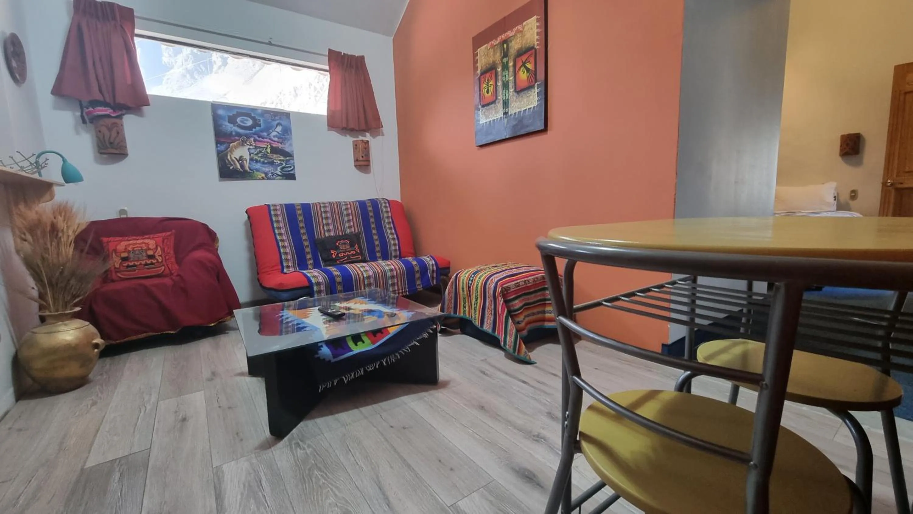 Living room in Ccapac Inka Ollanta Casa Museo