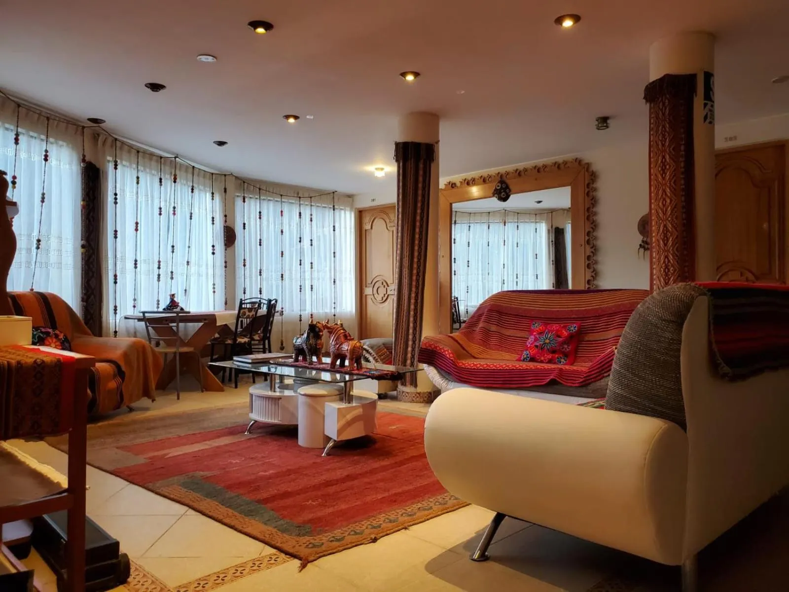 Living room in Ccapac Inka Ollanta Casa Museo