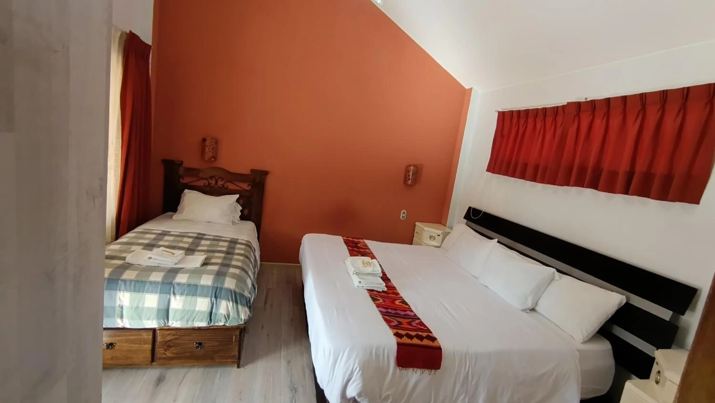 Bed in Ccapac Inka Ollanta Casa Museo