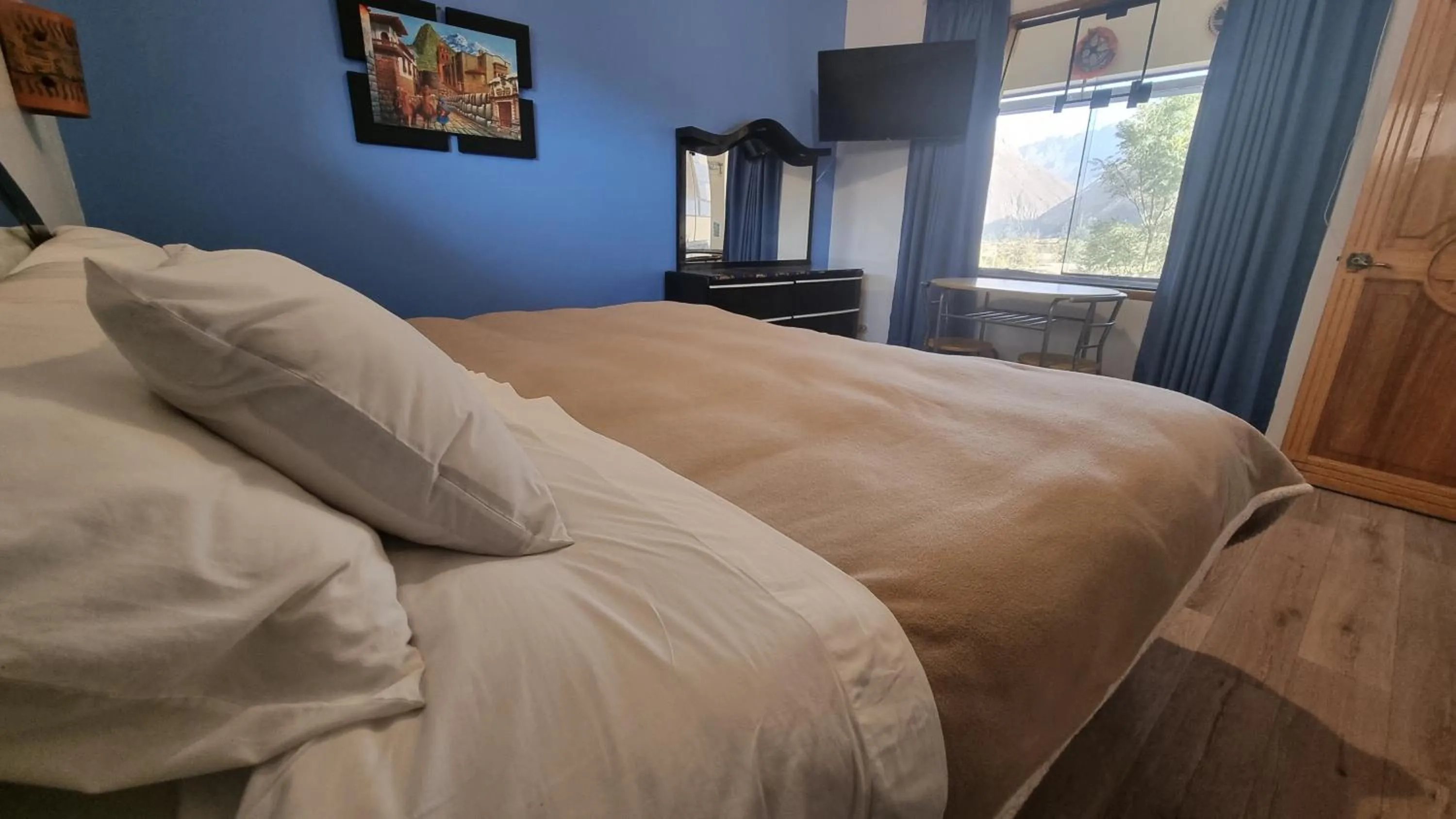 Bed in Ccapac Inka Ollanta Casa Museo