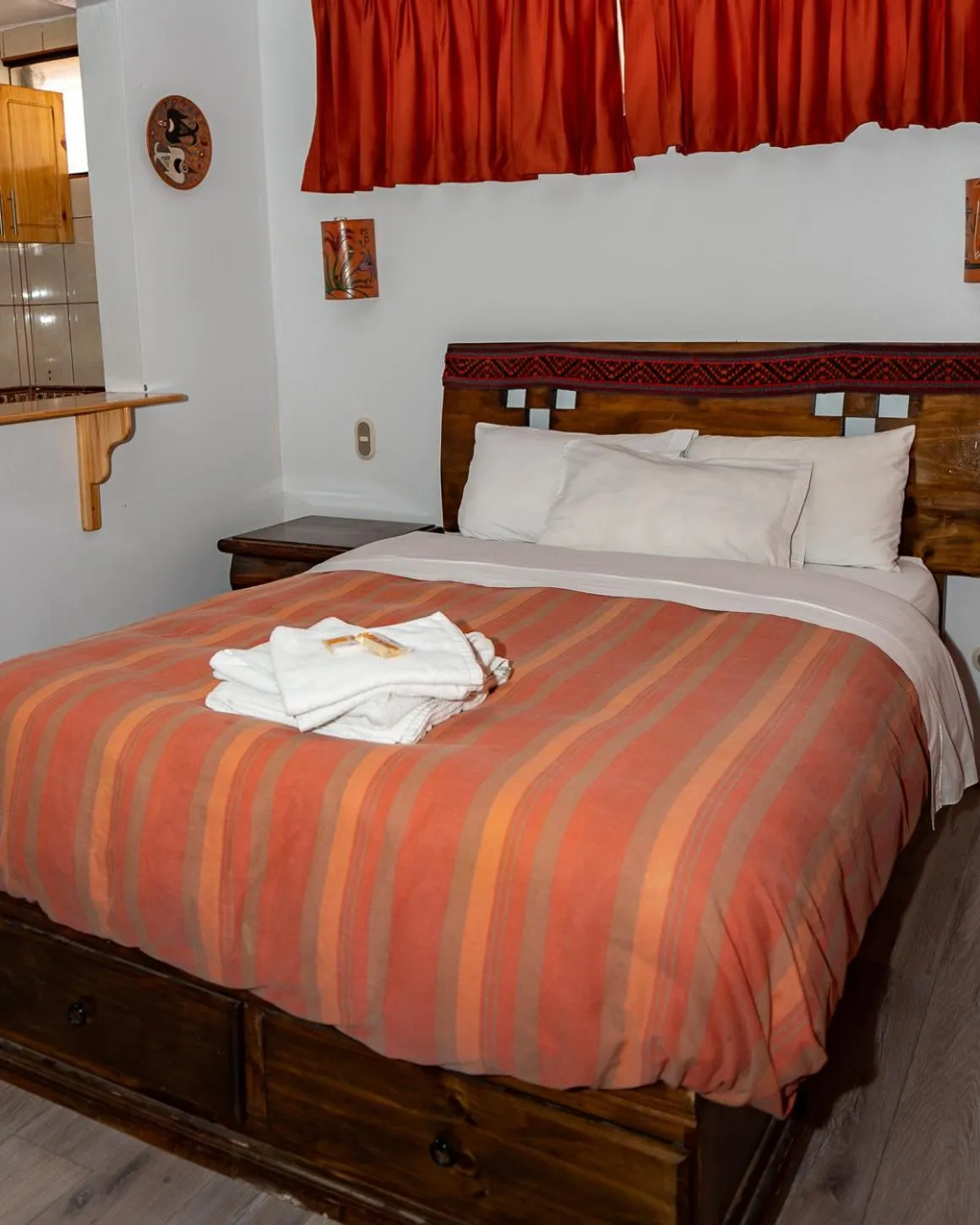 Bed in Ccapac Inka Ollanta Casa Museo