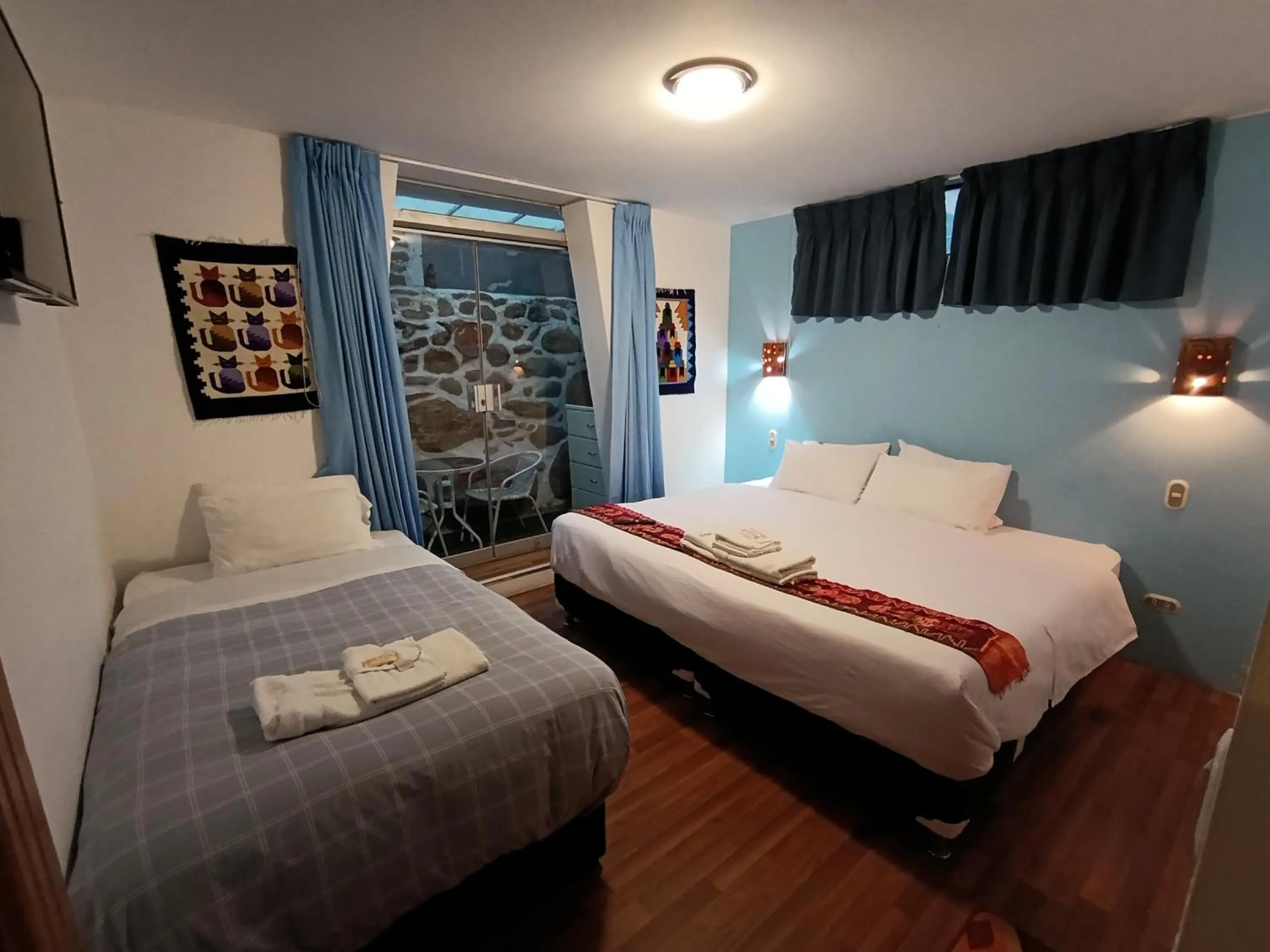 Bed in Ccapac Inka Ollanta Casa Museo