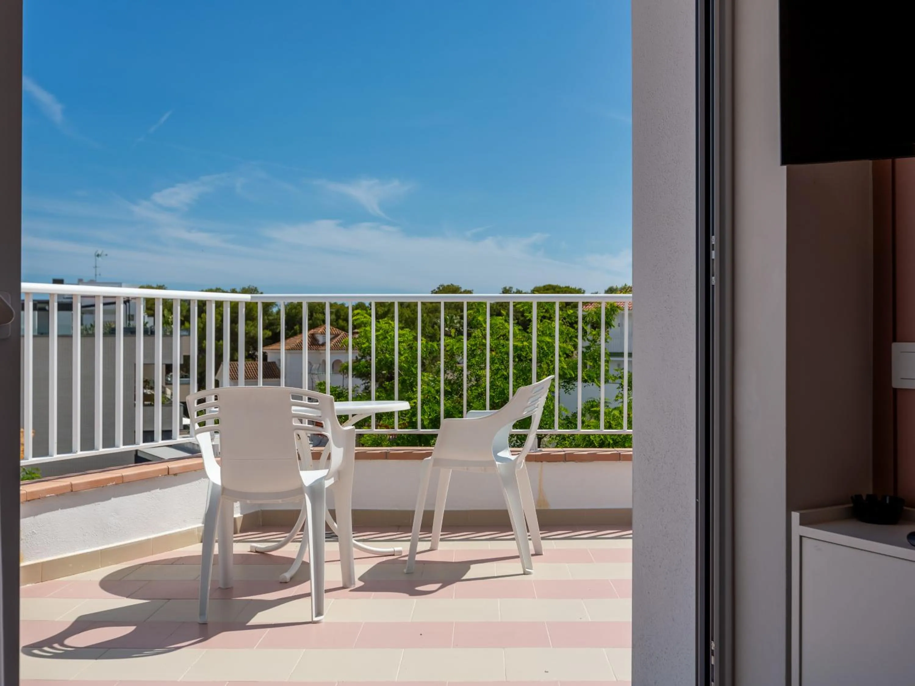 Balcony/Terrace in Apartamentos Sunway Atlanta