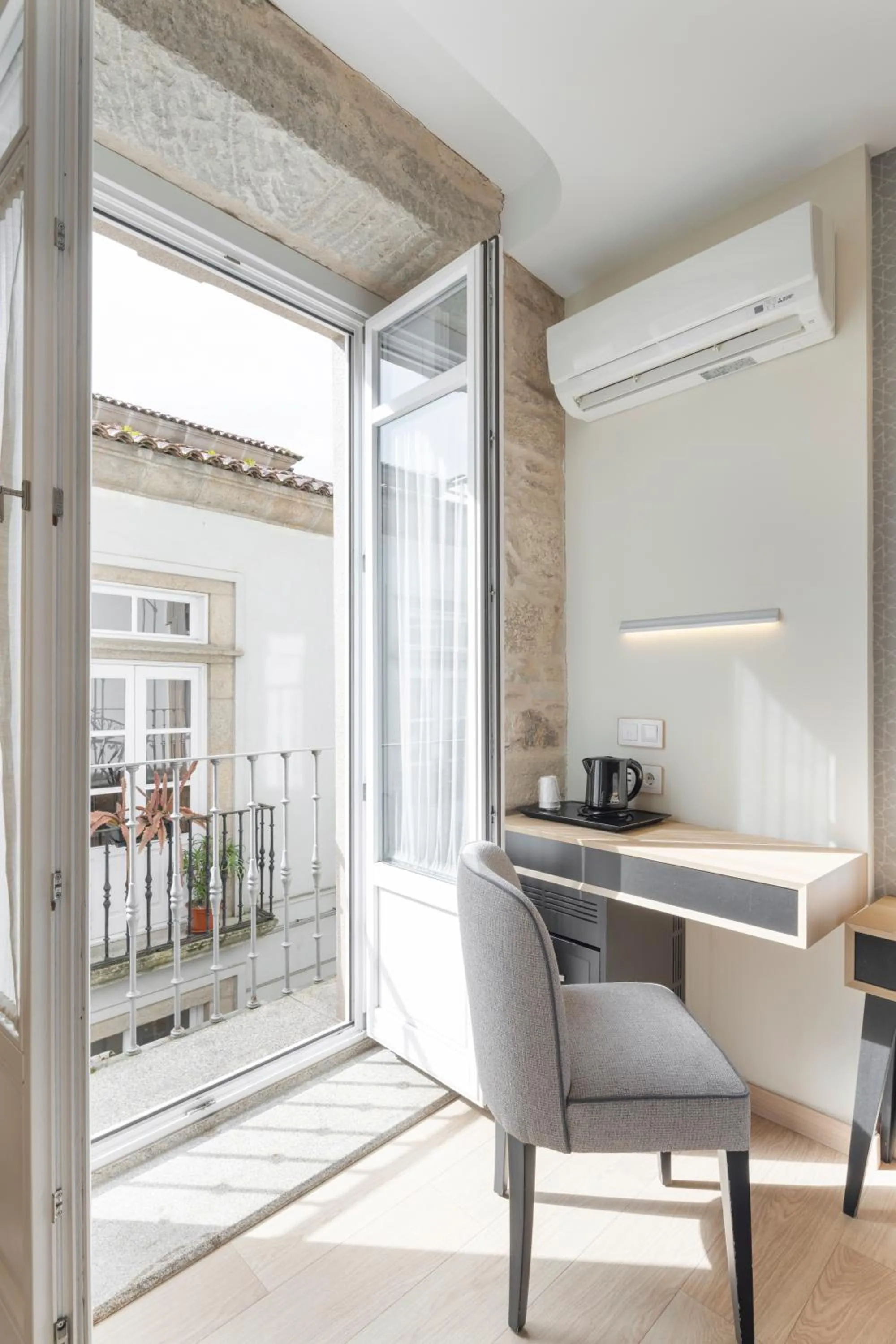 Balcony/Terrace in Hotel Praza Quintana