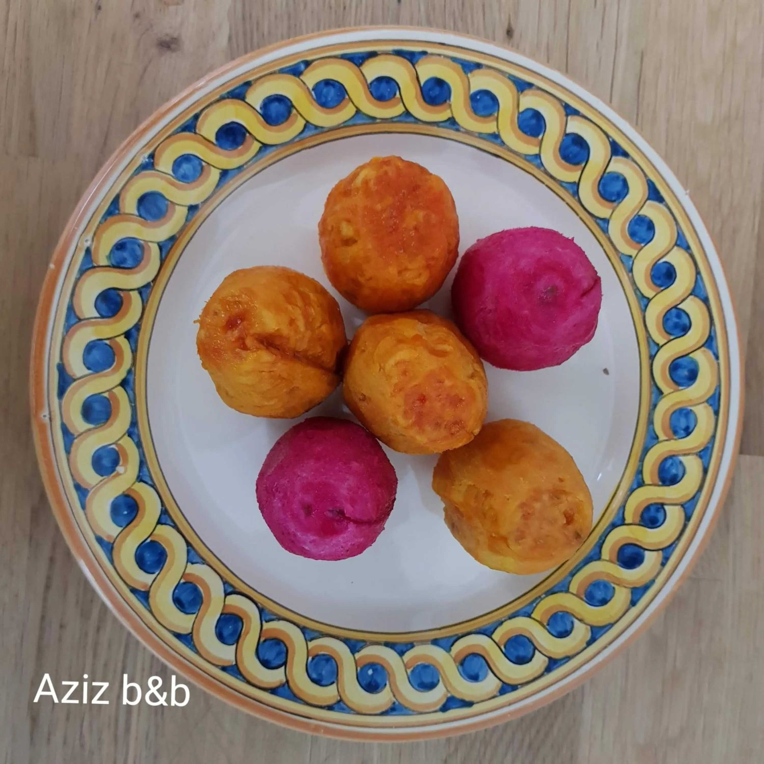 Food and drinks in Aziz b&b