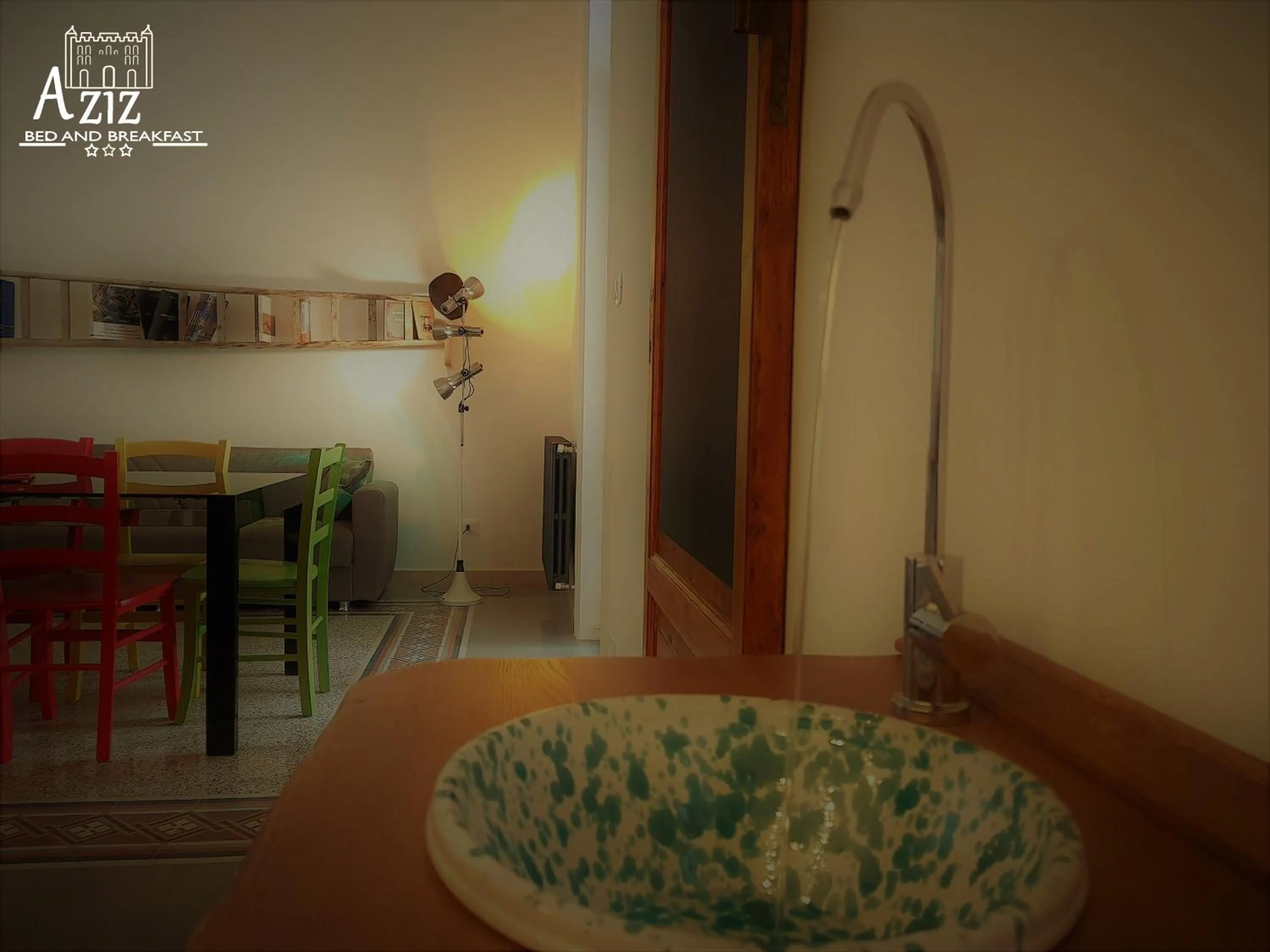 Decorative detail in Aziz b&b