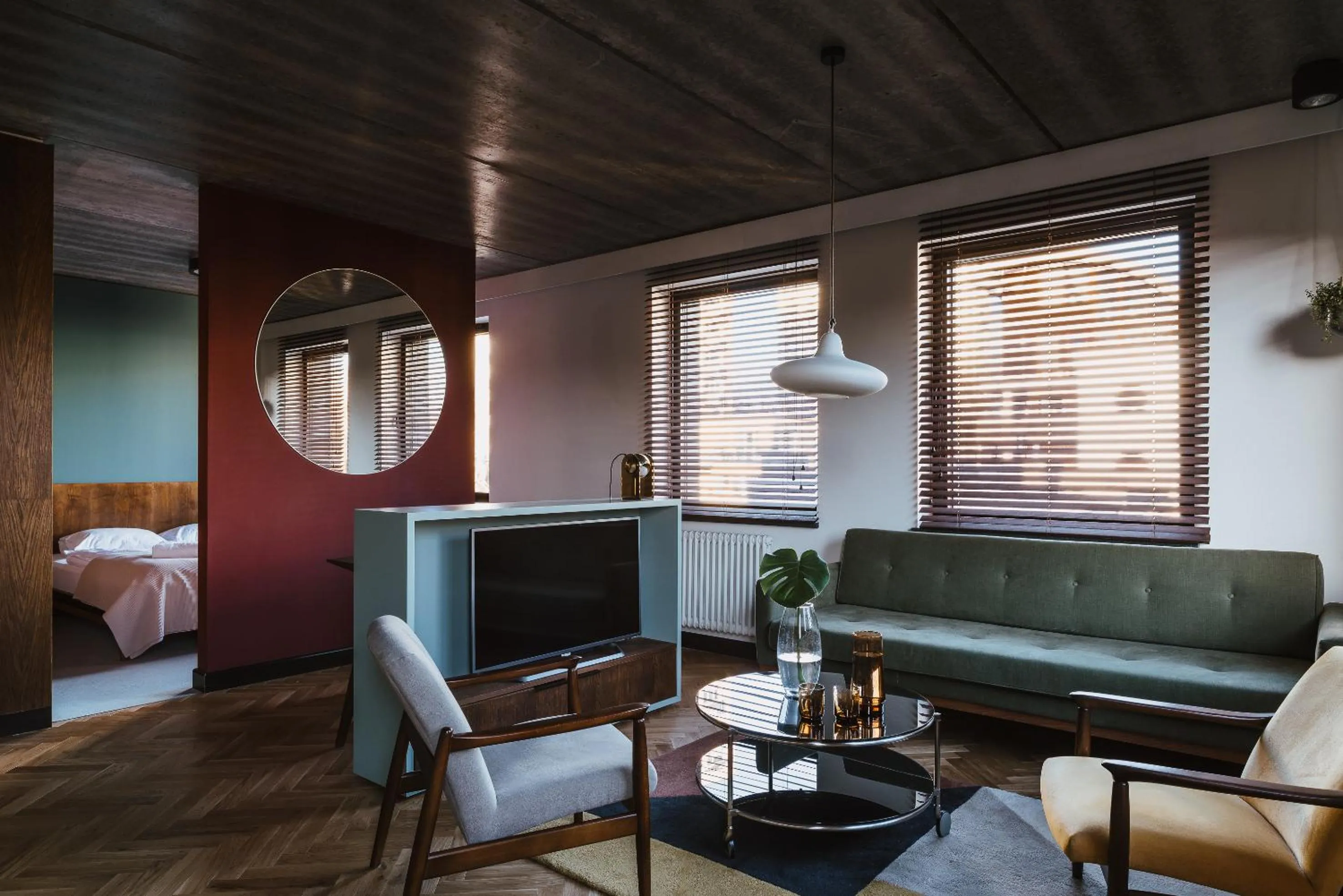 TV and multimedia, Bed in Willa Wincent