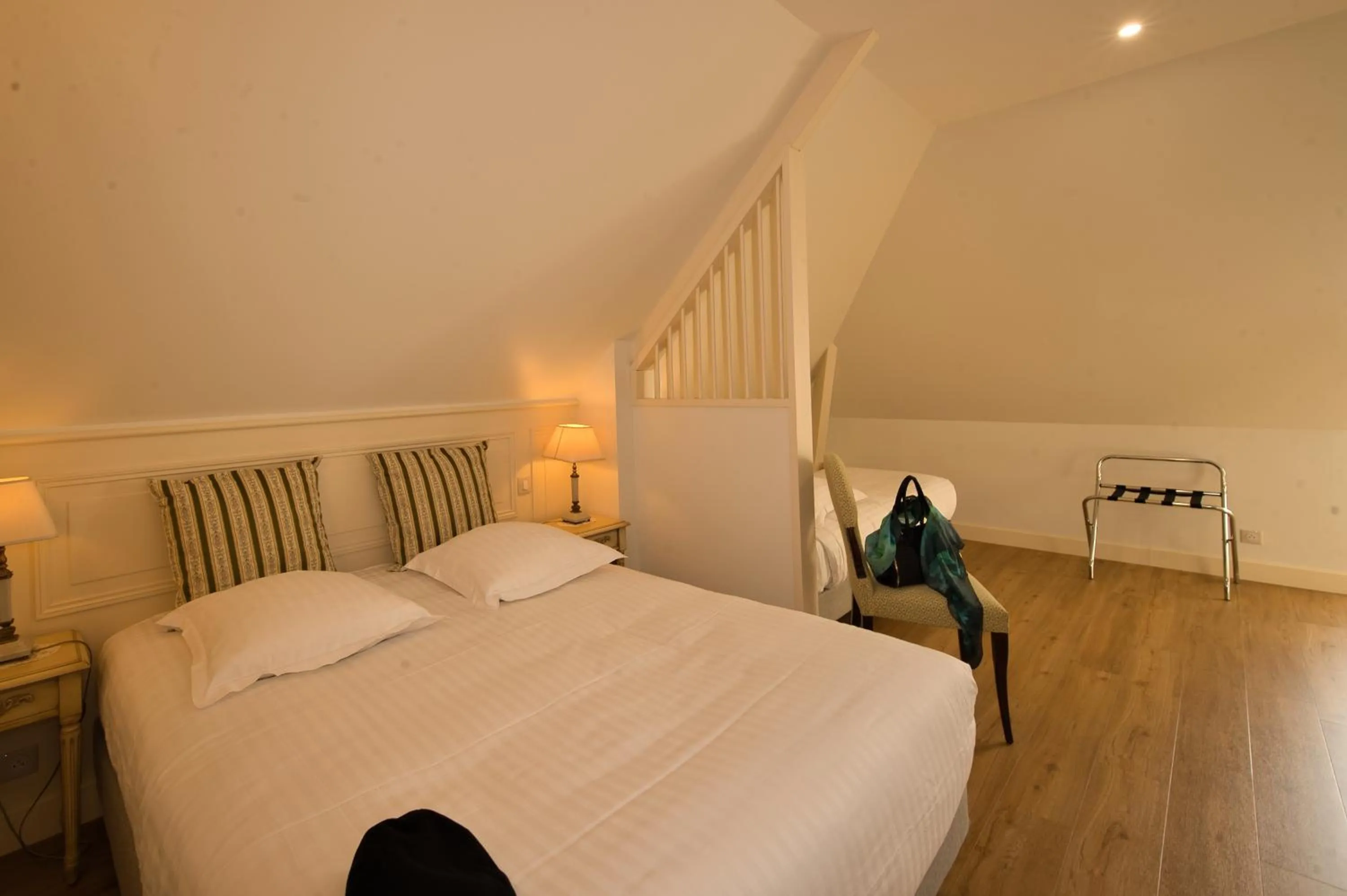 Photo of the whole room, Bed in Chateau de la Rozelle