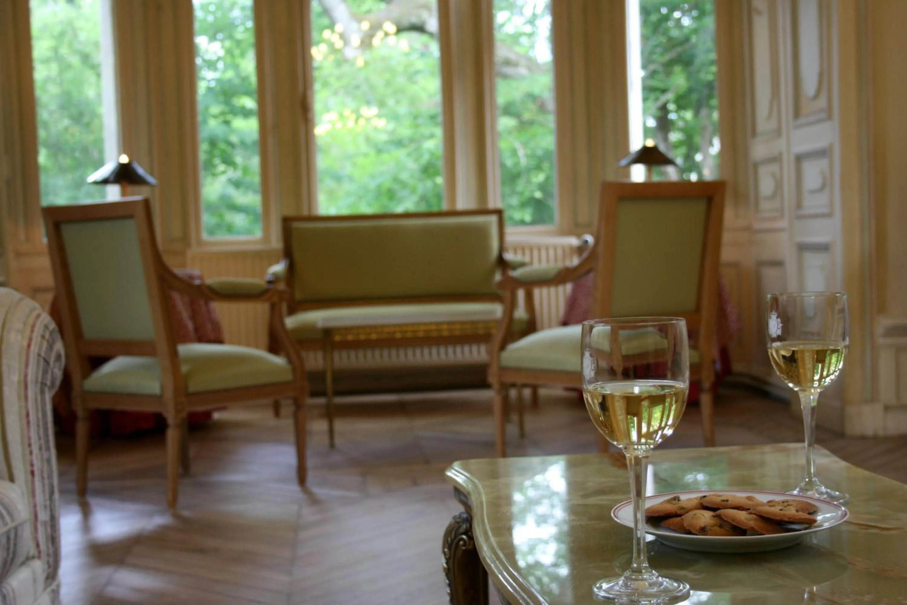 Lounge or bar in Chateau de la Rozelle