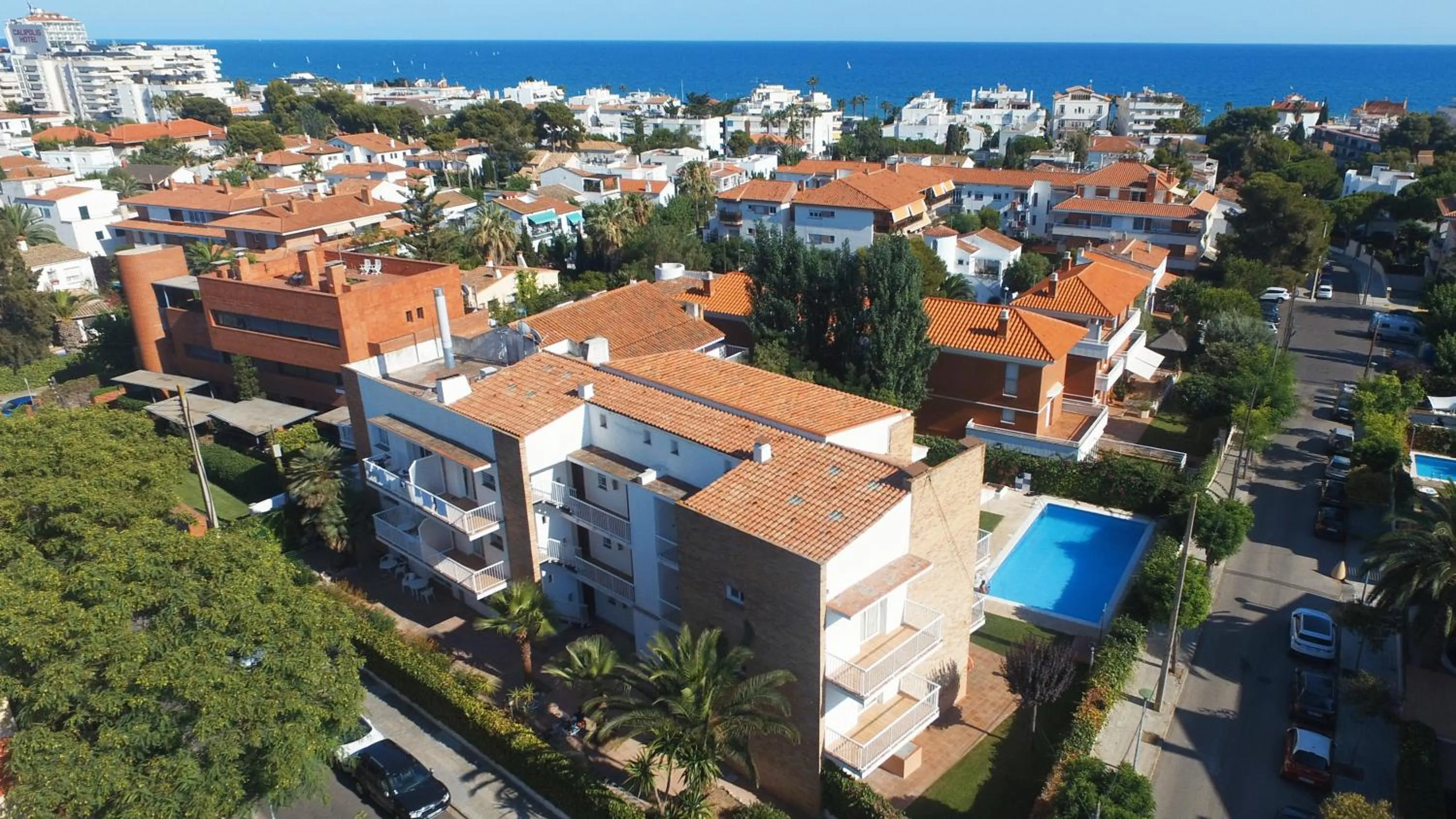 Bird's eye view in Apartamentos Sunway San Jorge