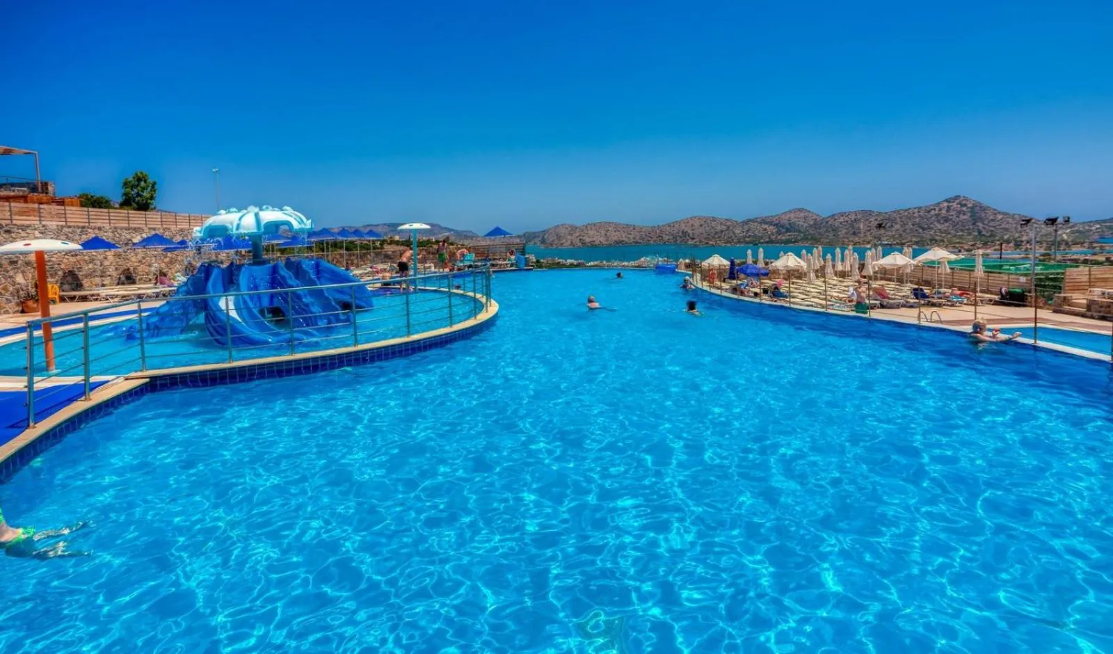 Aqua park in Elounda Residence Resort & Waterpark