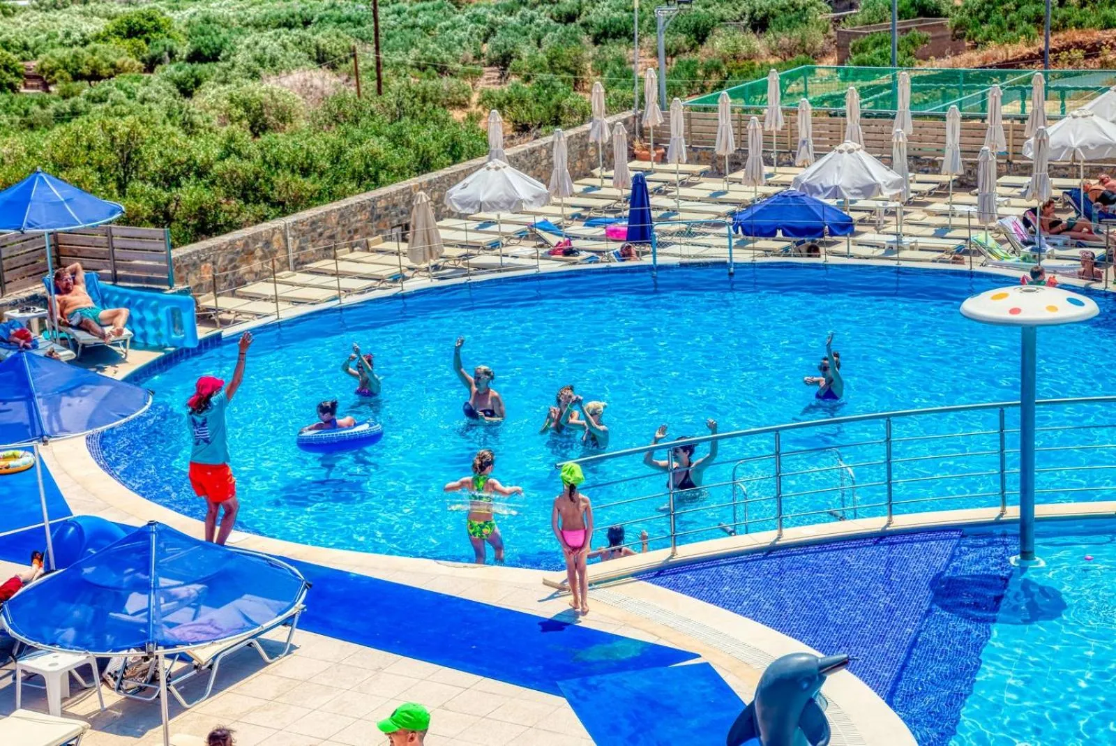 Aqua park in Elounda Residence Resort & Waterpark