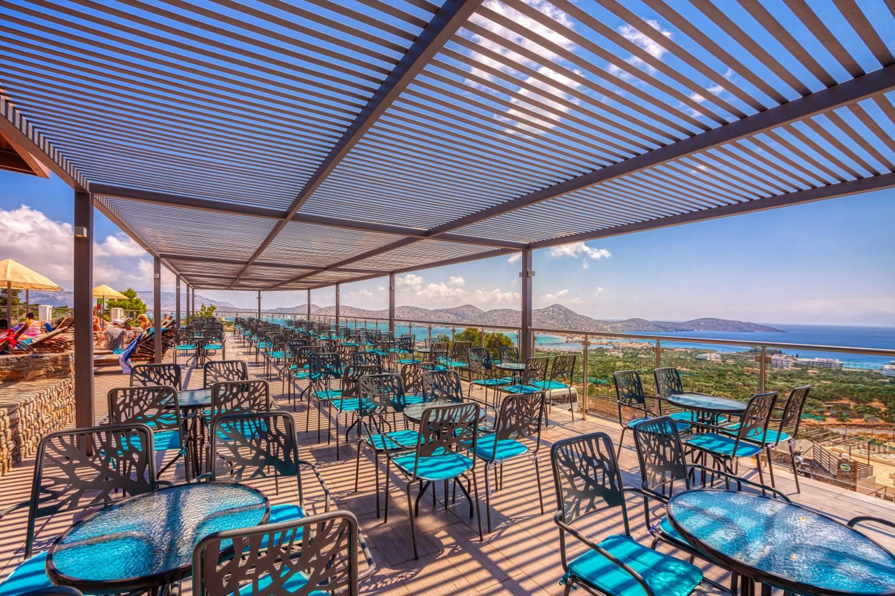 Balcony/Terrace in Elounda Residence Resort & Waterpark