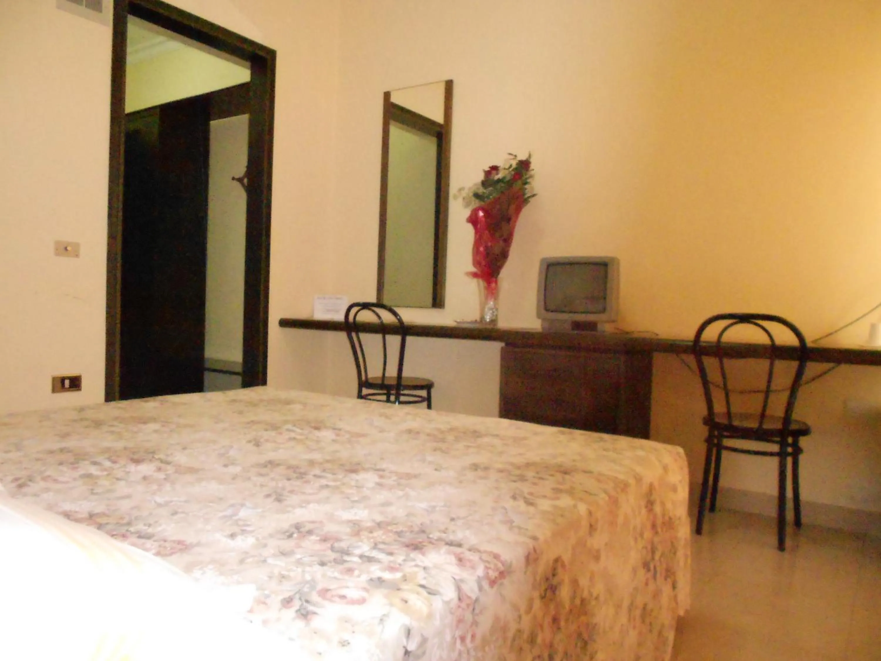 Bed in Hotel Le Dune