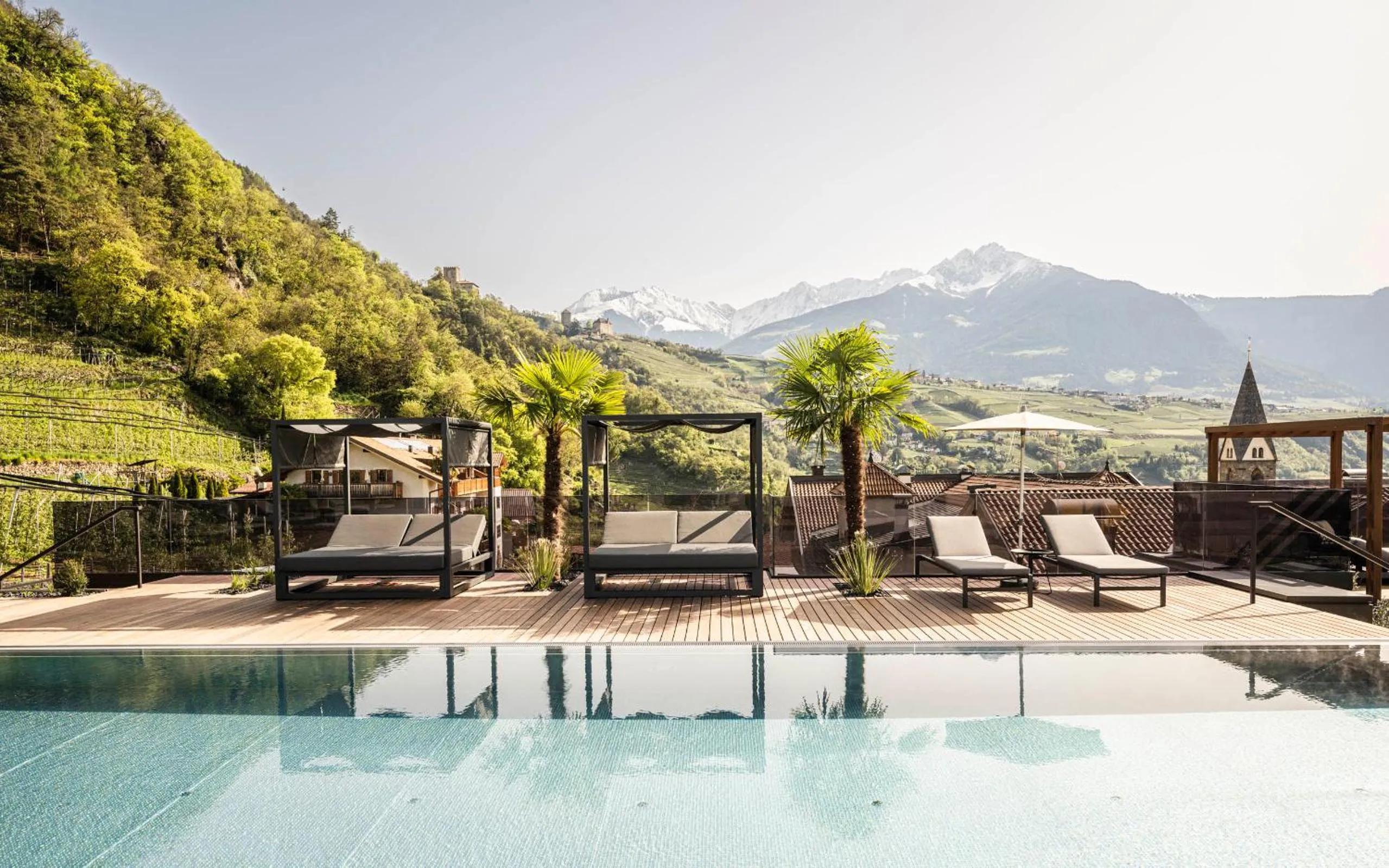 Swimming pool in Hotel Kassian