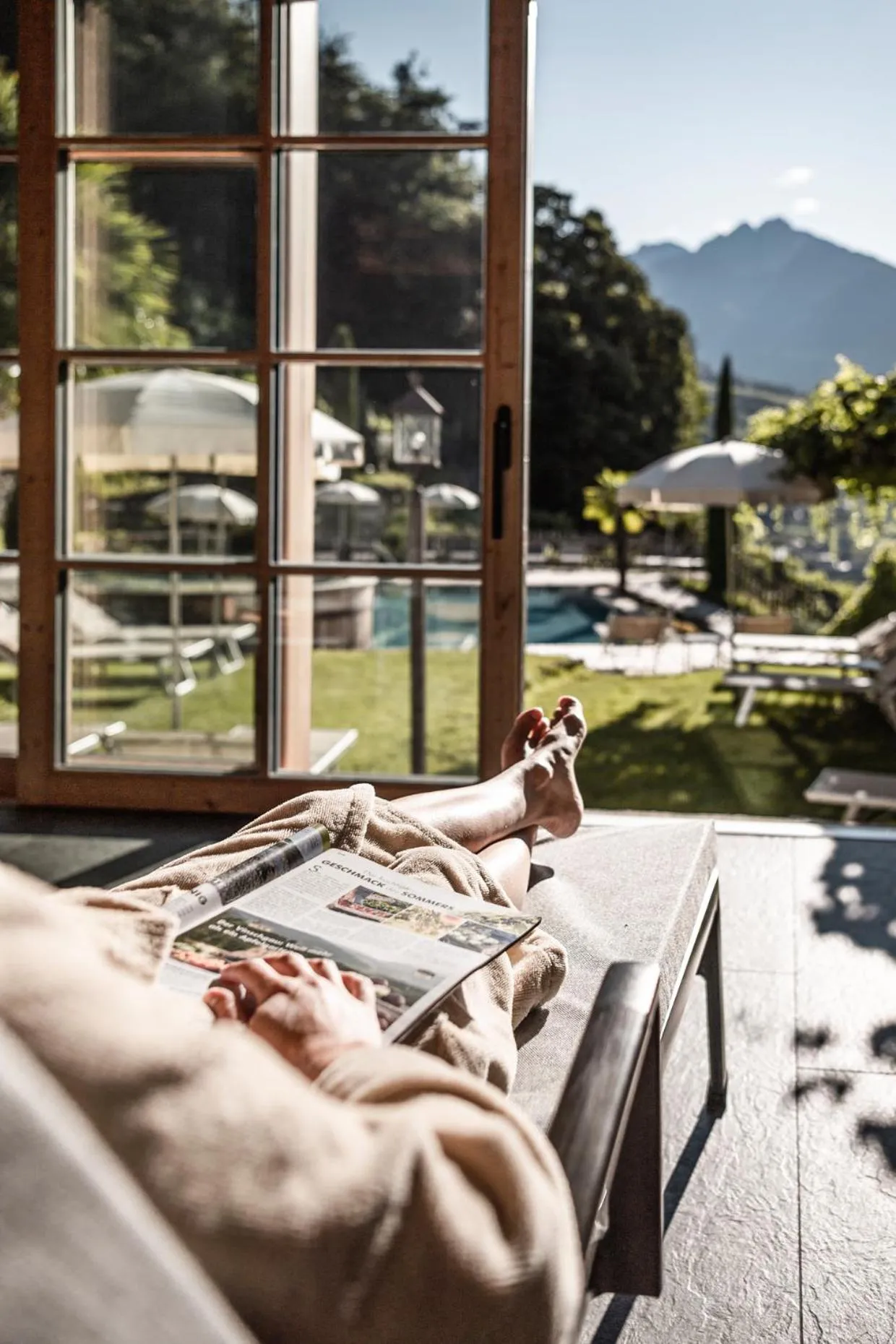 Swimming pool in Hotel Kassian