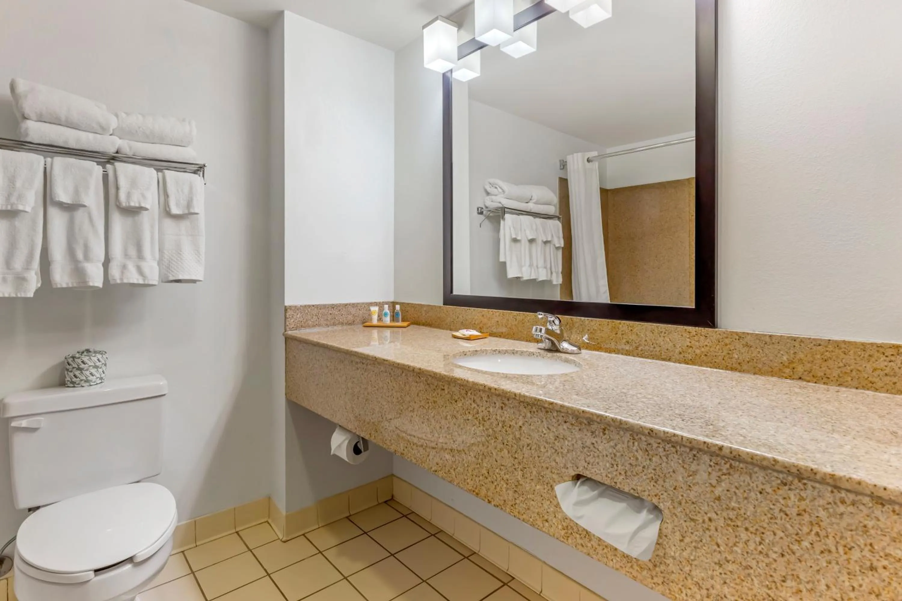 Bathroom in Country Inn & Suites by Radisson, Newport News South, VA