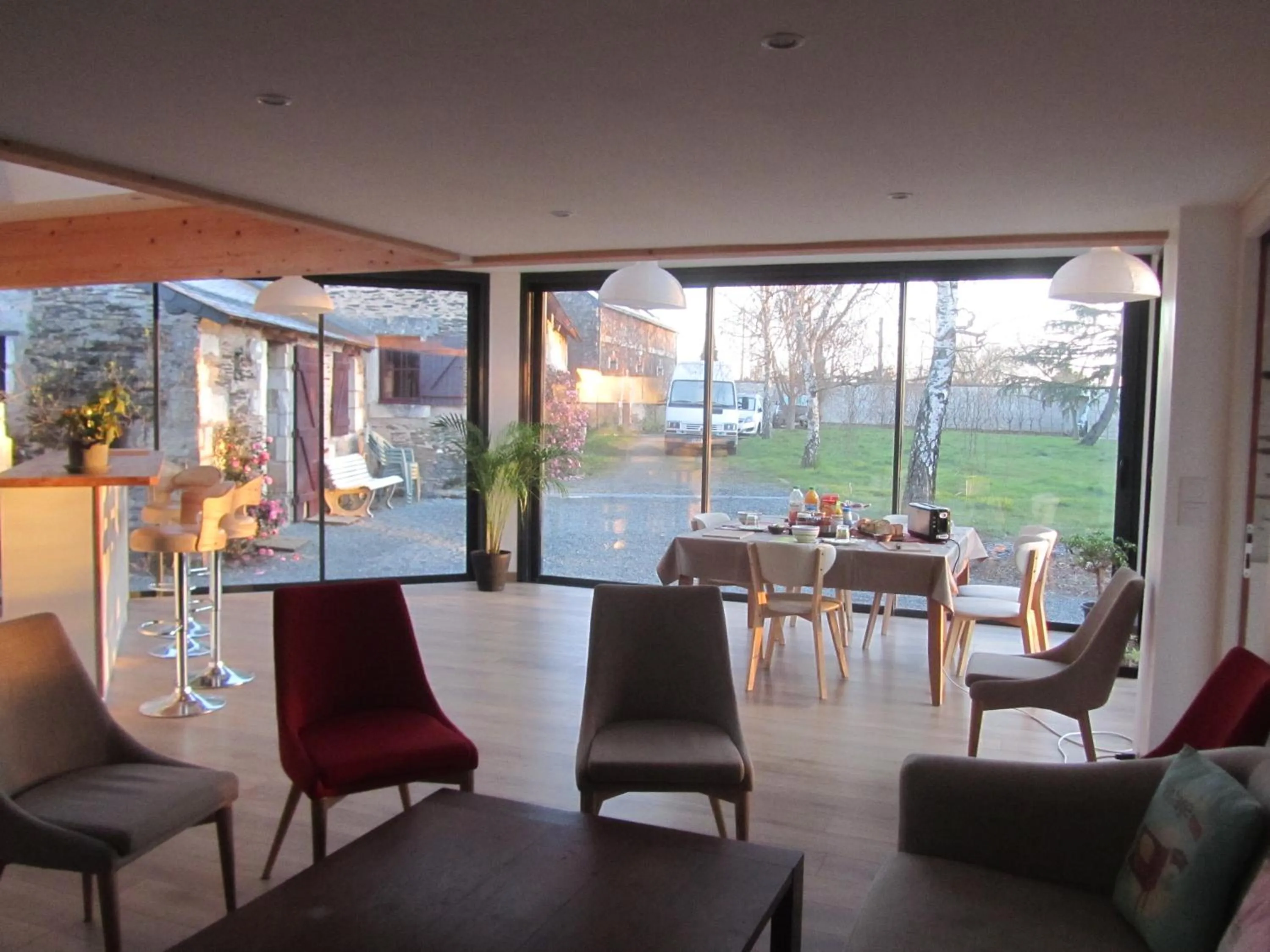 Natural landscape in La Petite Charnasserie