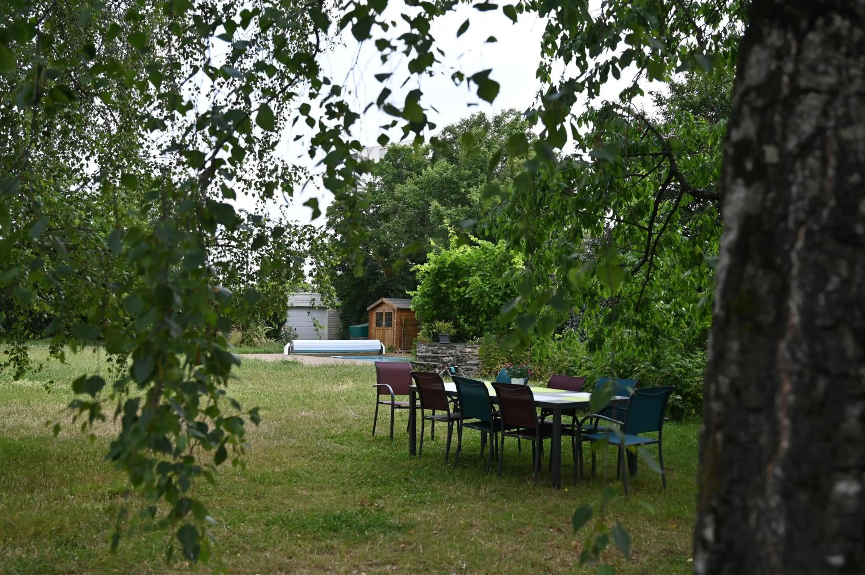 Natural landscape in La Petite Charnasserie