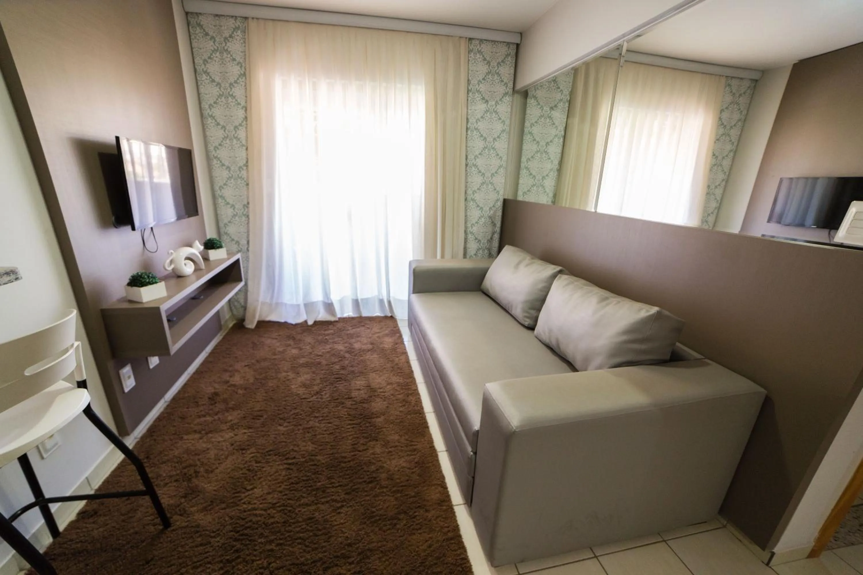 Living room in Serra Madre Hotel