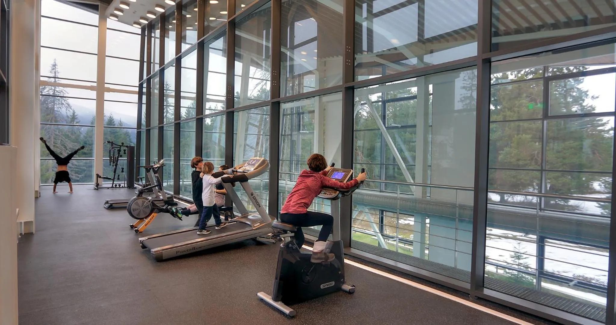 Fitness centre/facilities in Euphoria Club Hotel